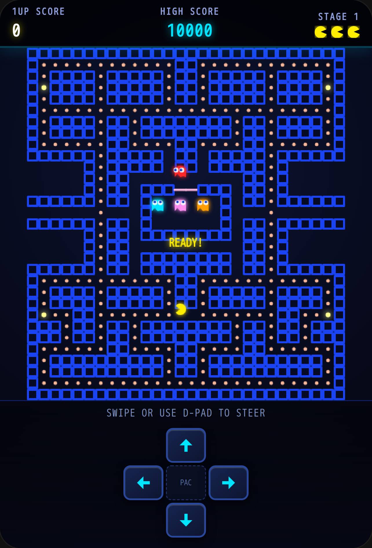 Pac-Man Neon Arcade cover