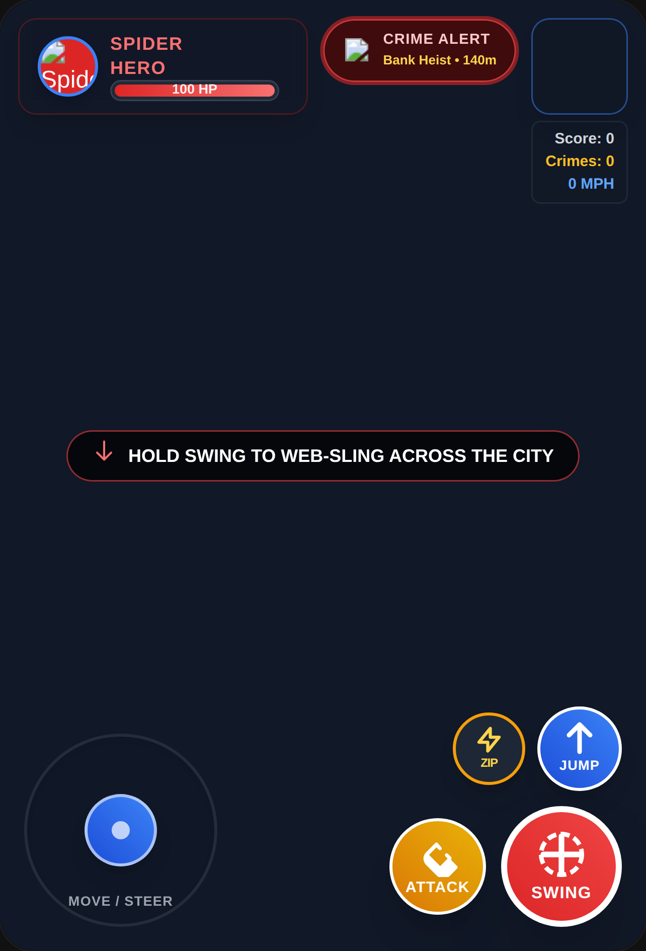 Spider-Hero: Massive City Sandbox have fun webslingers cover