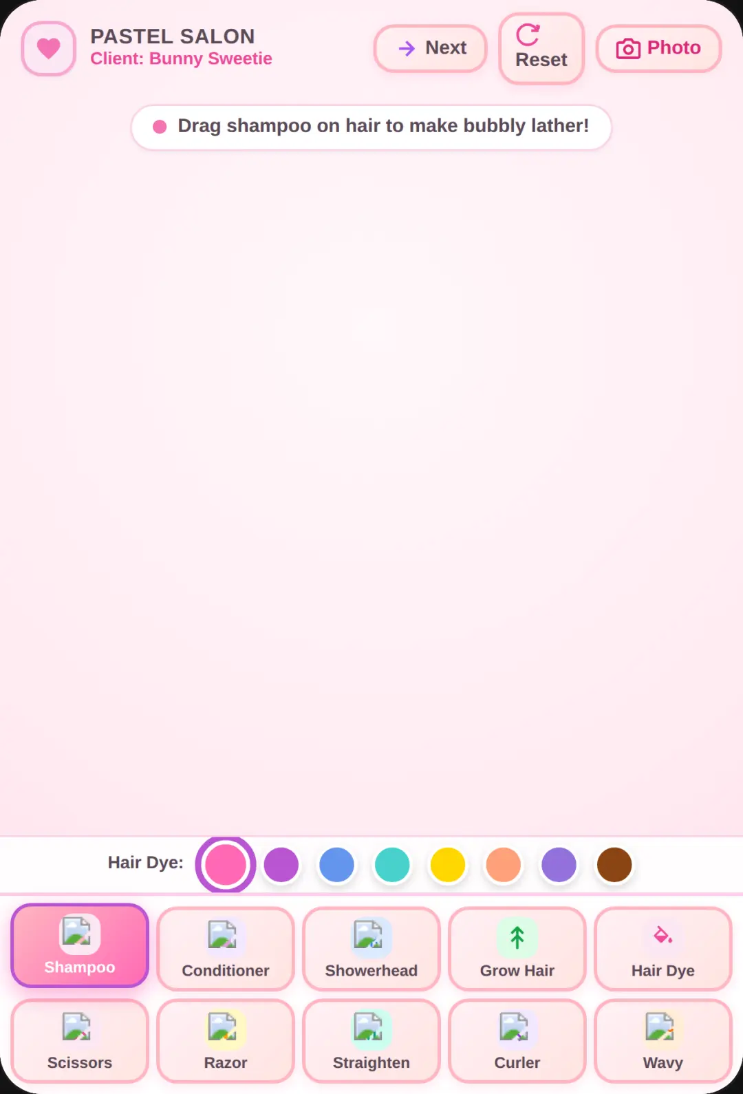 Cutesey Pastel Hair Salon hair is kind of weird sryy cover