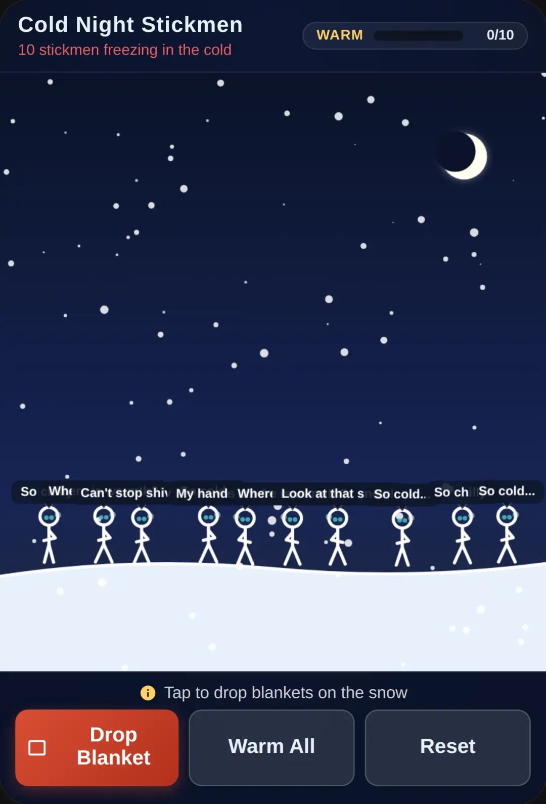 Cold Night Stickman Sandbox cover