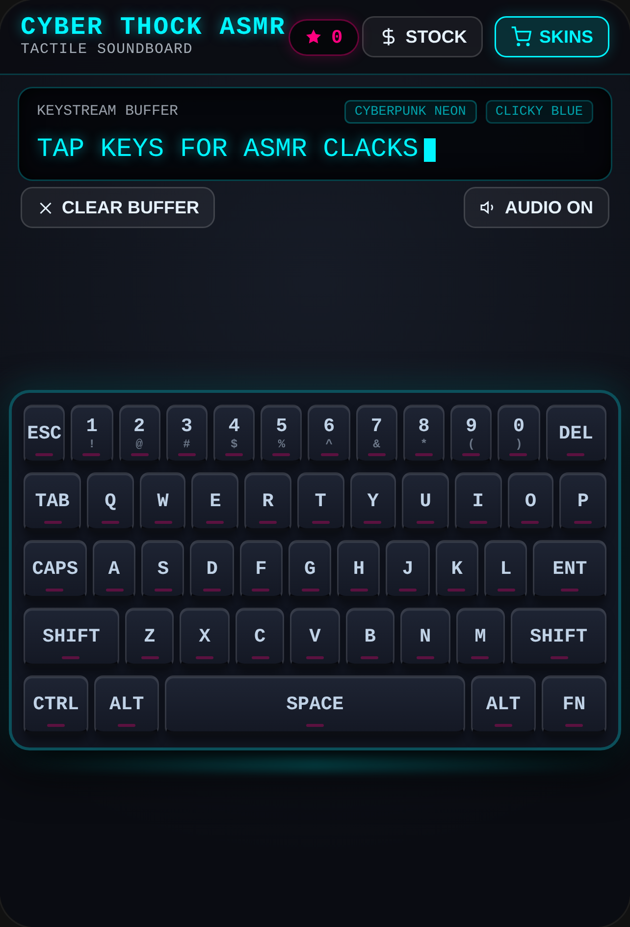 ASMR Mechanical Keyboard Soundboard cover