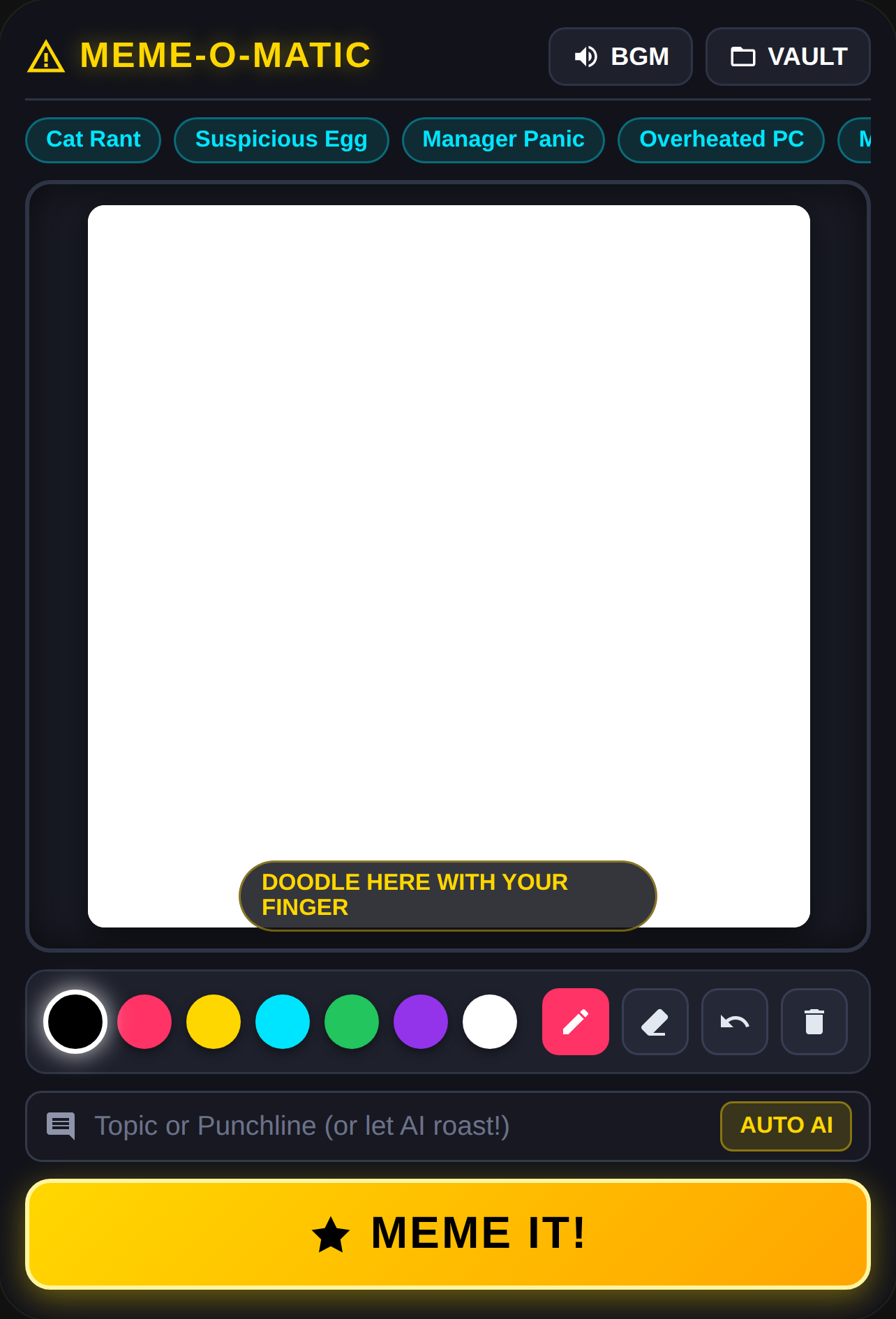 Meme-O-Matic: Draw A Meme Studio cover
