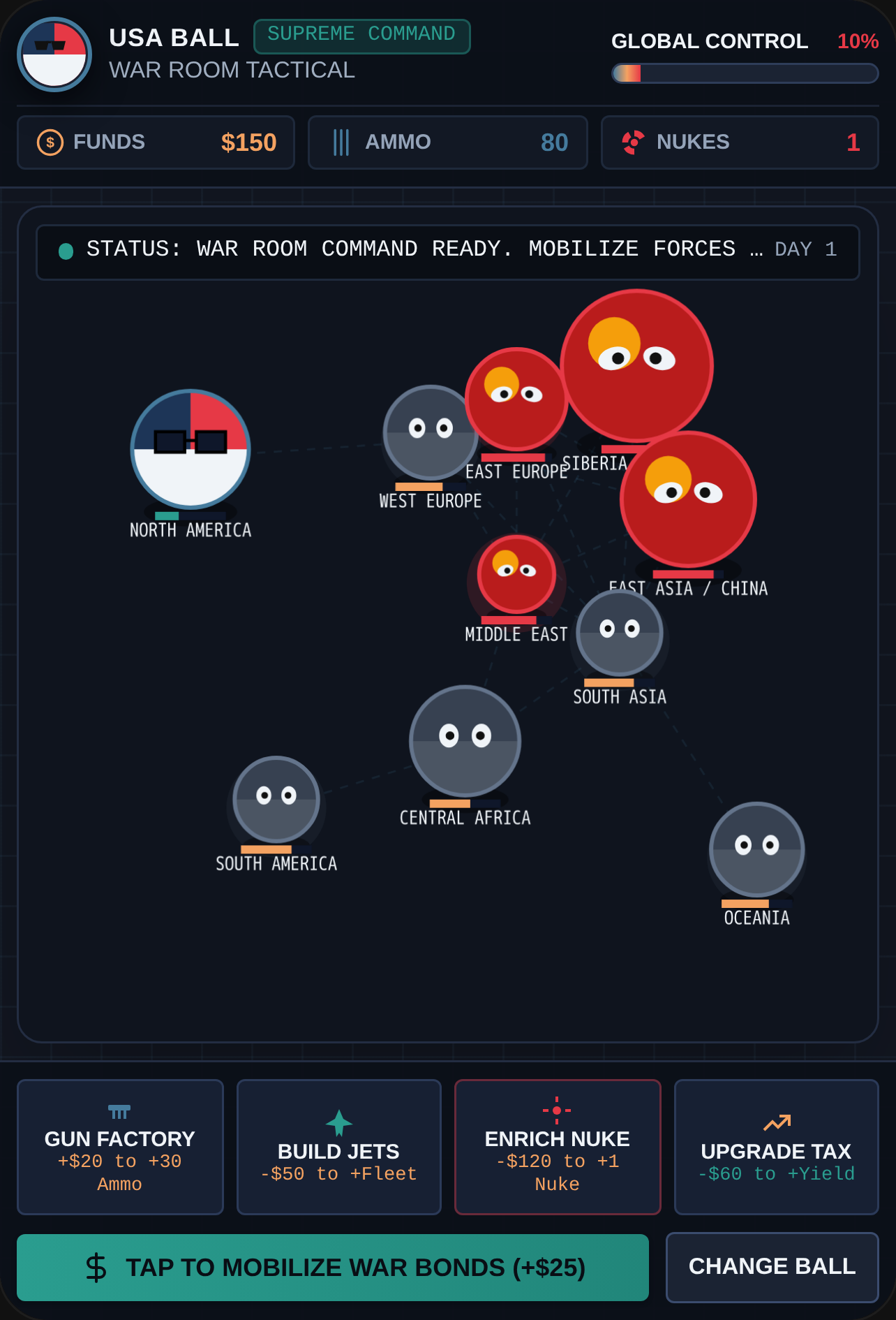 Countryball WW3: Strategic Conquest cover
