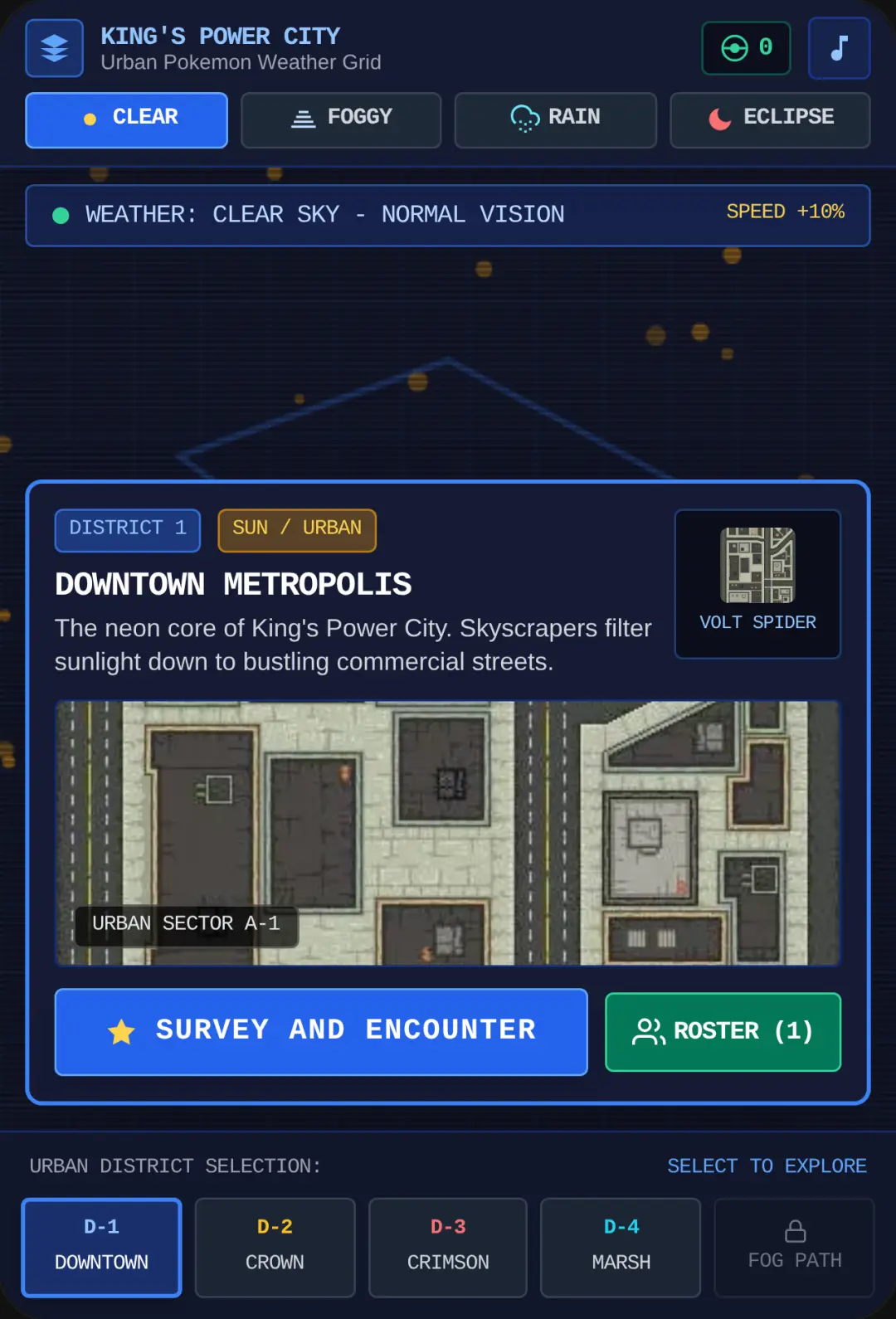 King's Power City - Weather Urban Explorer cover