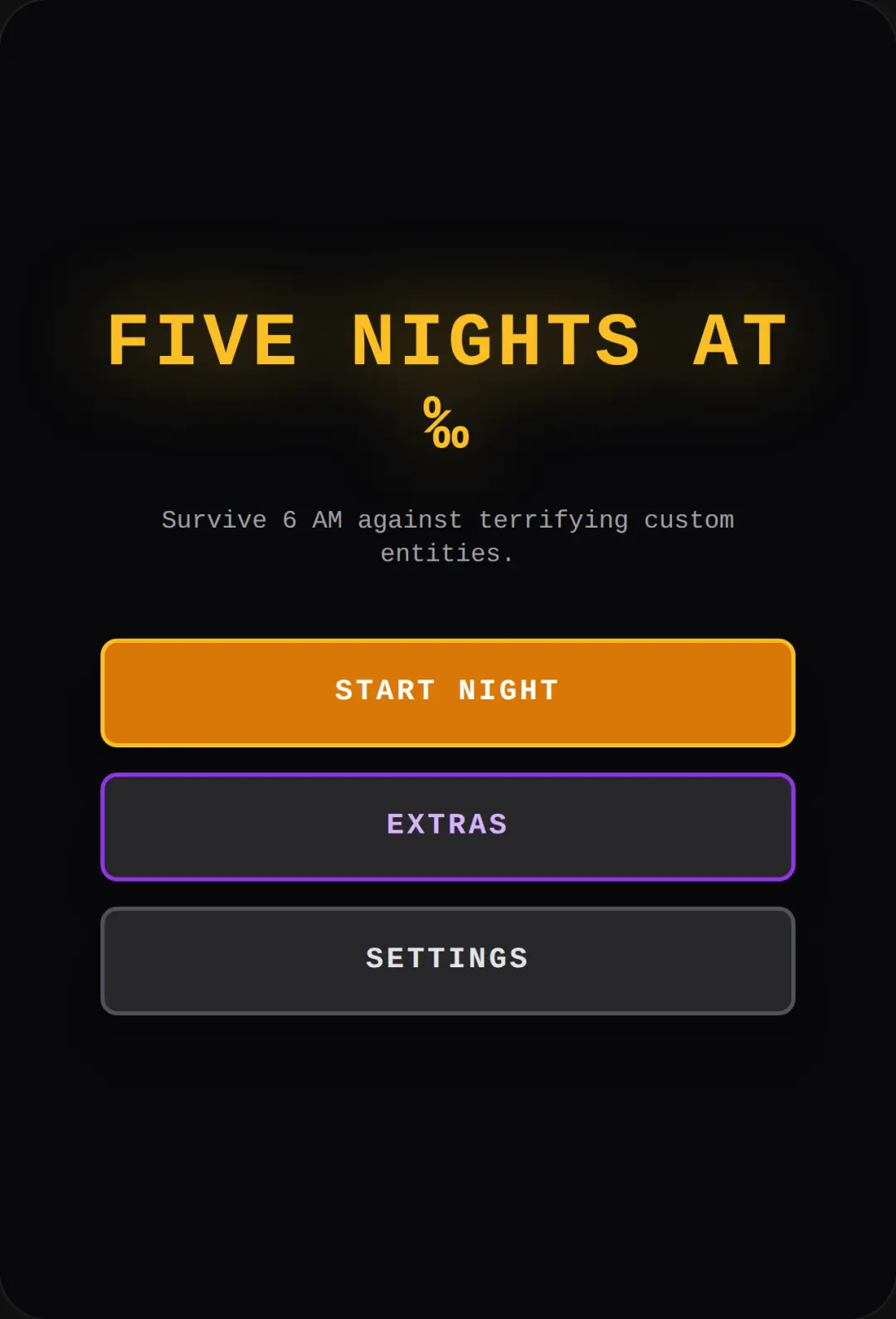 Five Nights at ‰ cover