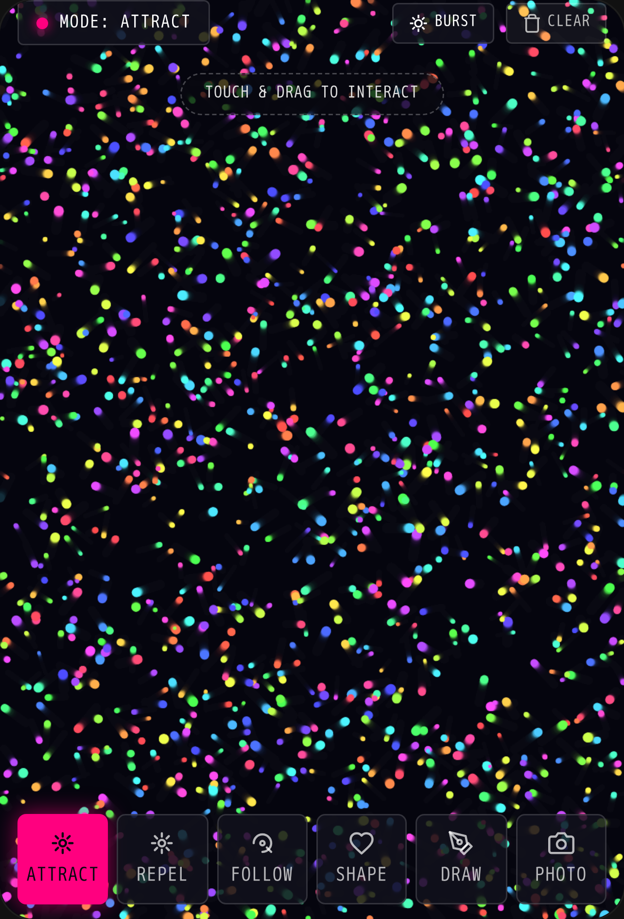 Rainbow Particle Flow