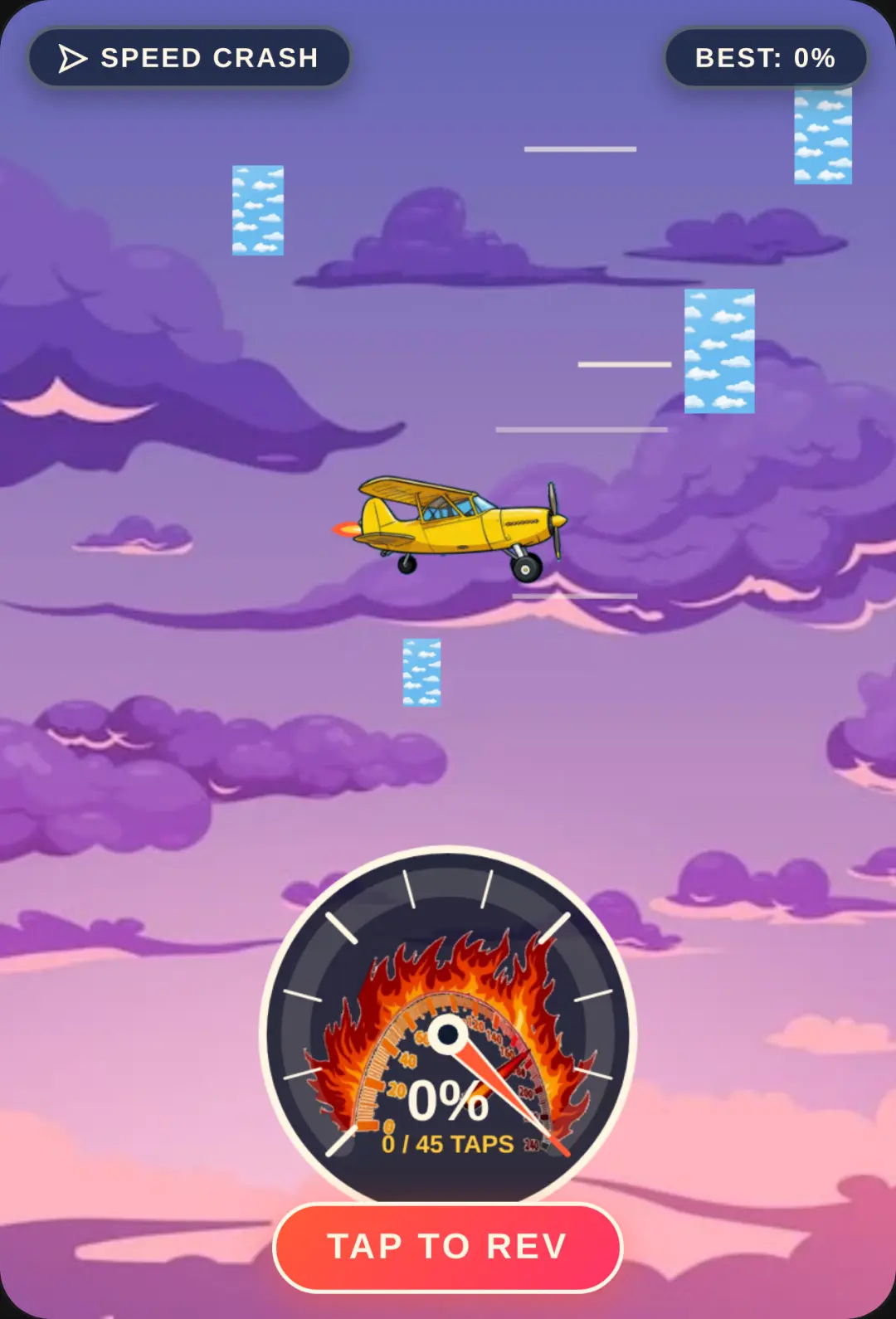 Crash The Plane - 450% Speed Frenzy cover