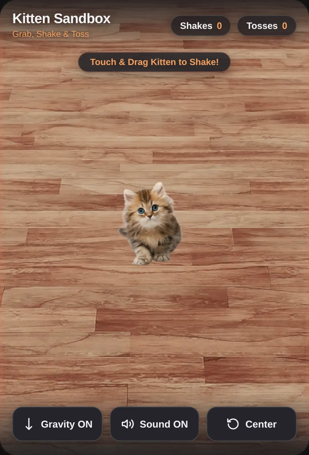 Shake The Kitten cover