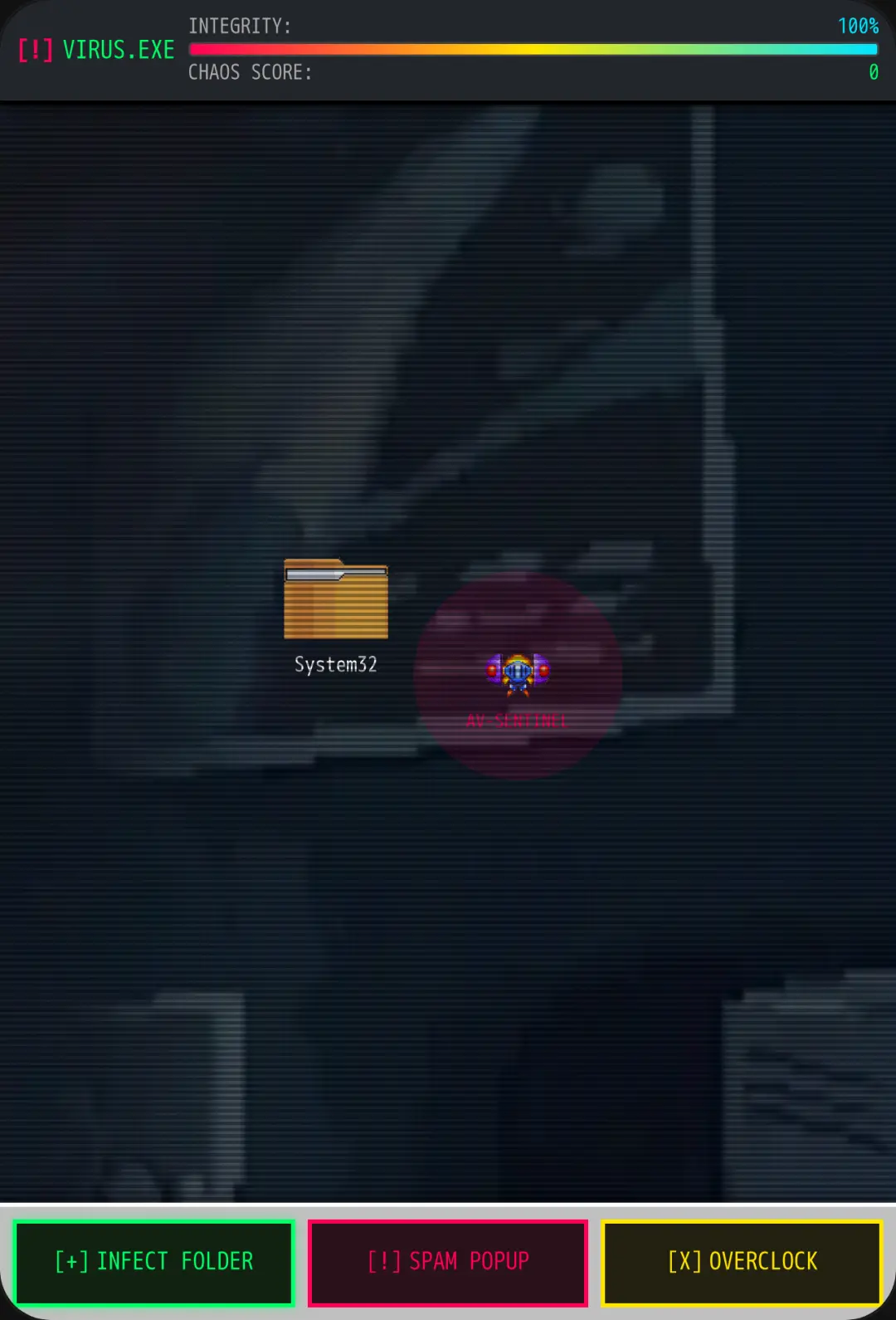 VIRUS.EXE // TOTAL OVERWRITE YOU ARE A VIRUS cover