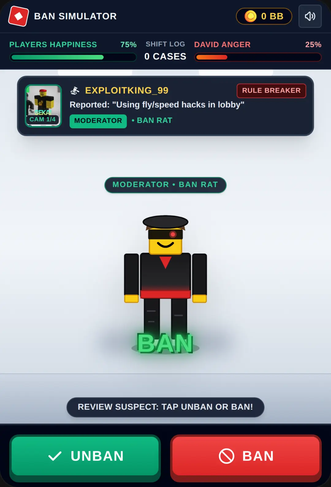 Roblox Ban Simulator cover