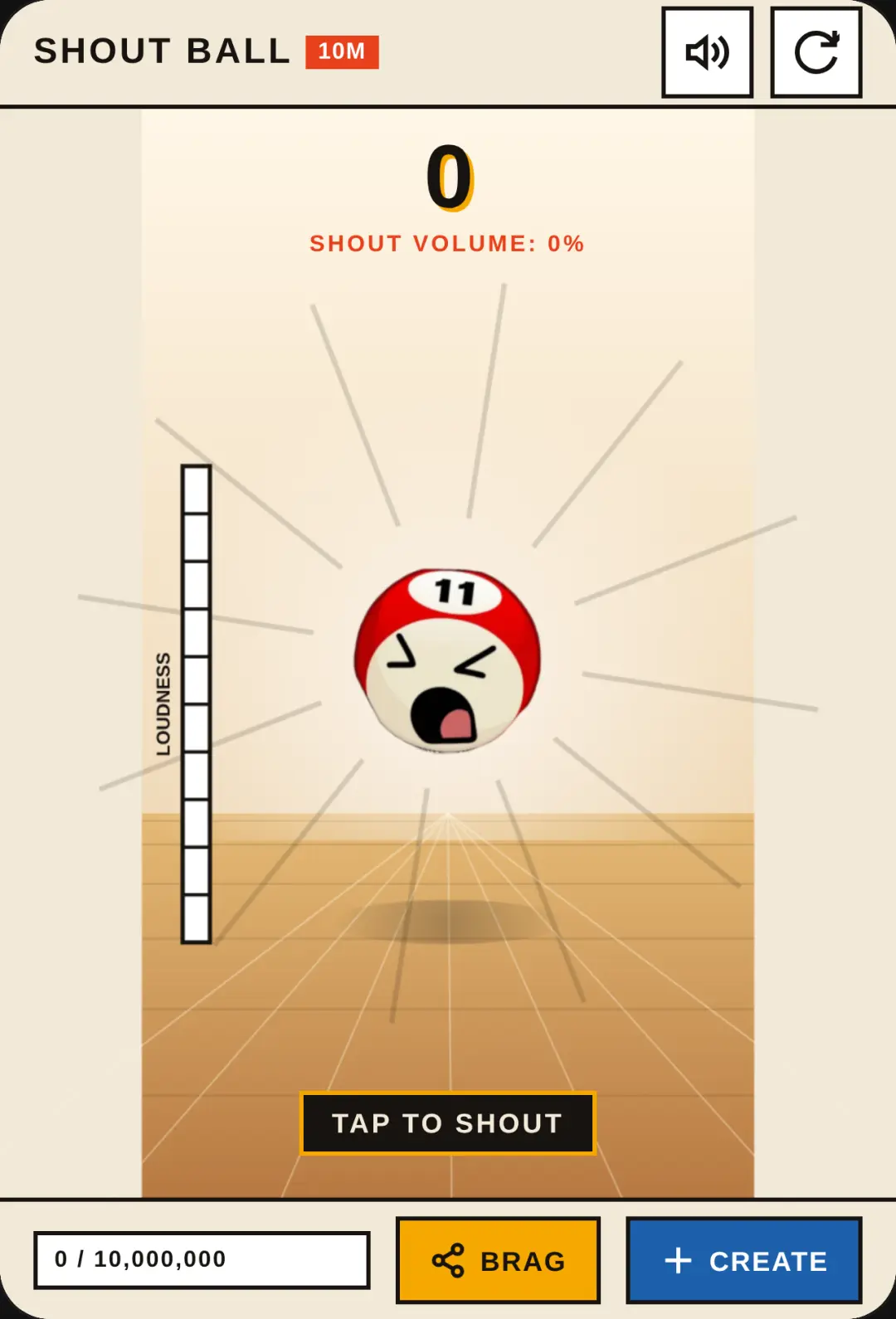 SHOUT BALL 10,000,000 cover