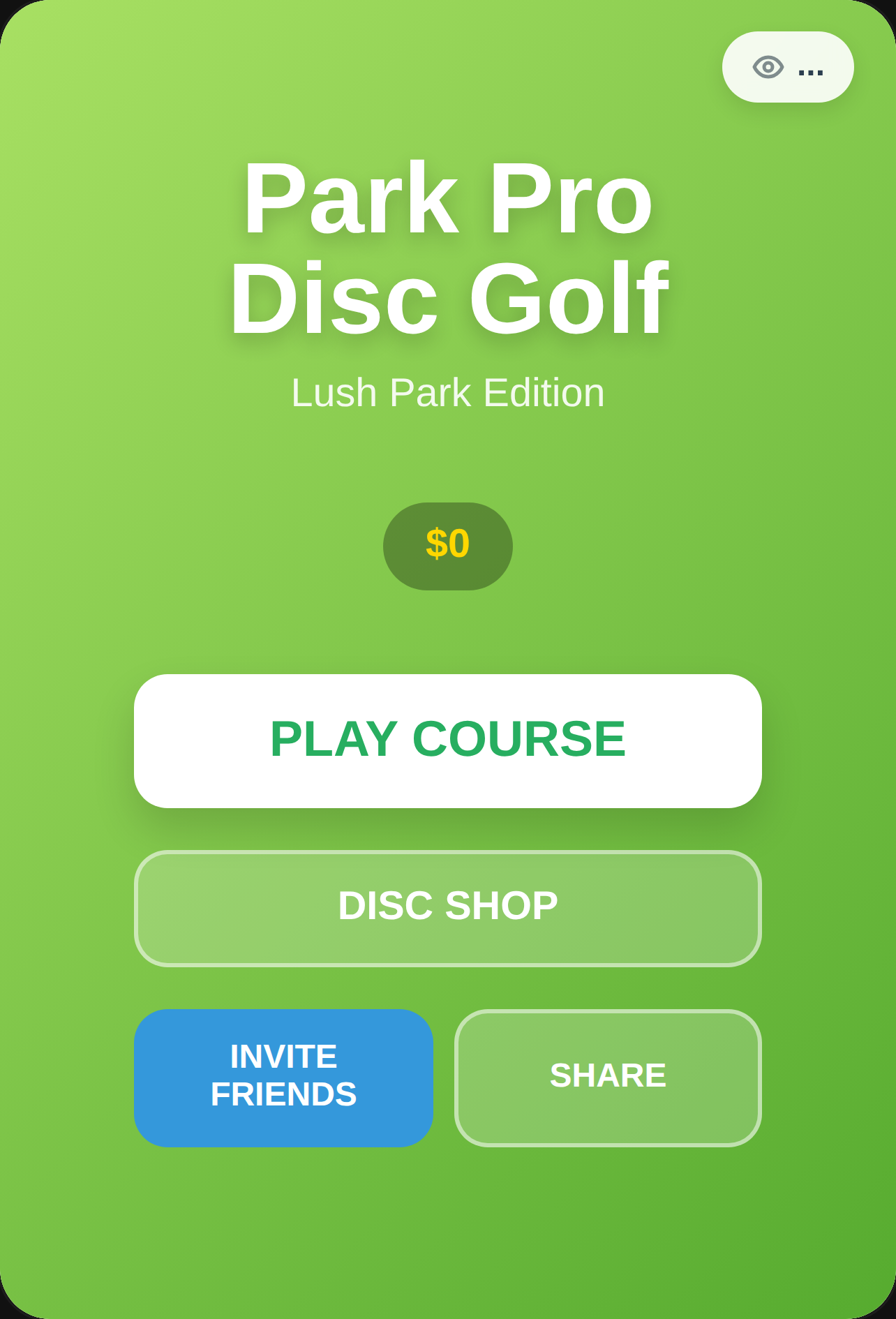 Park Pro Disc Golf
