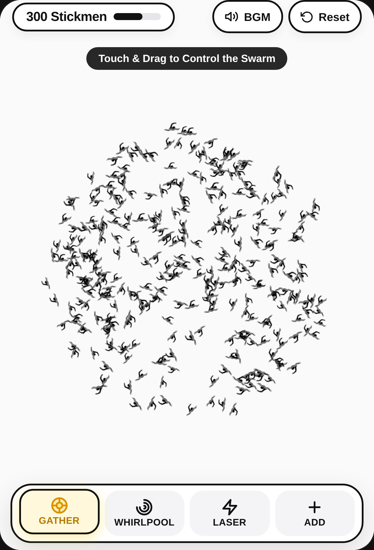 300 Stickmen Swarm cover