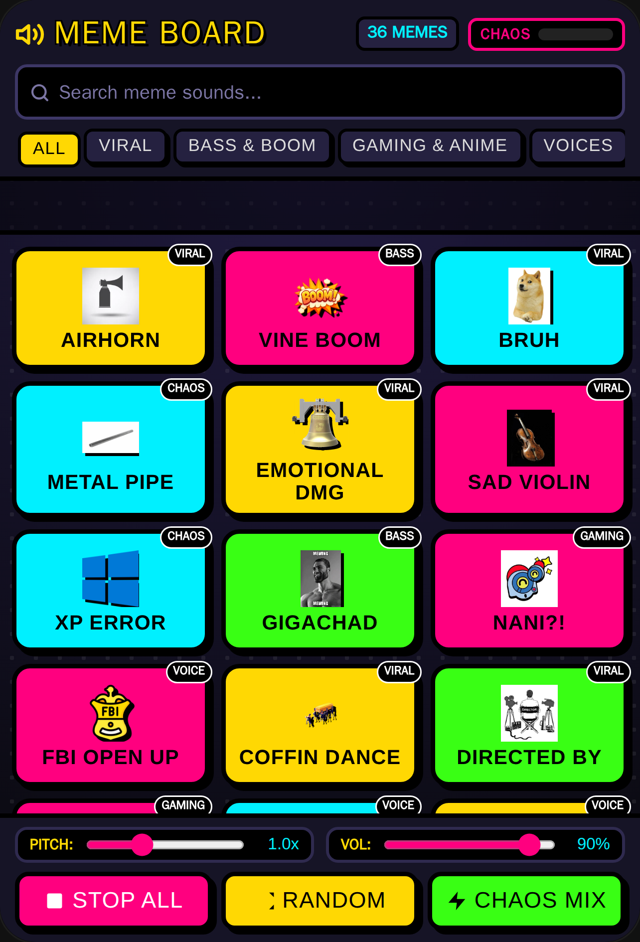 Ultimate Meme Soundboard cover