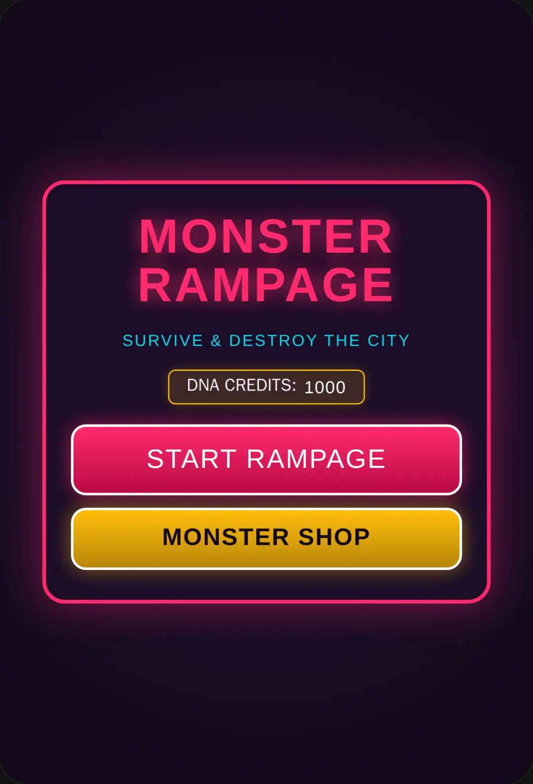 Monster Rampage cover