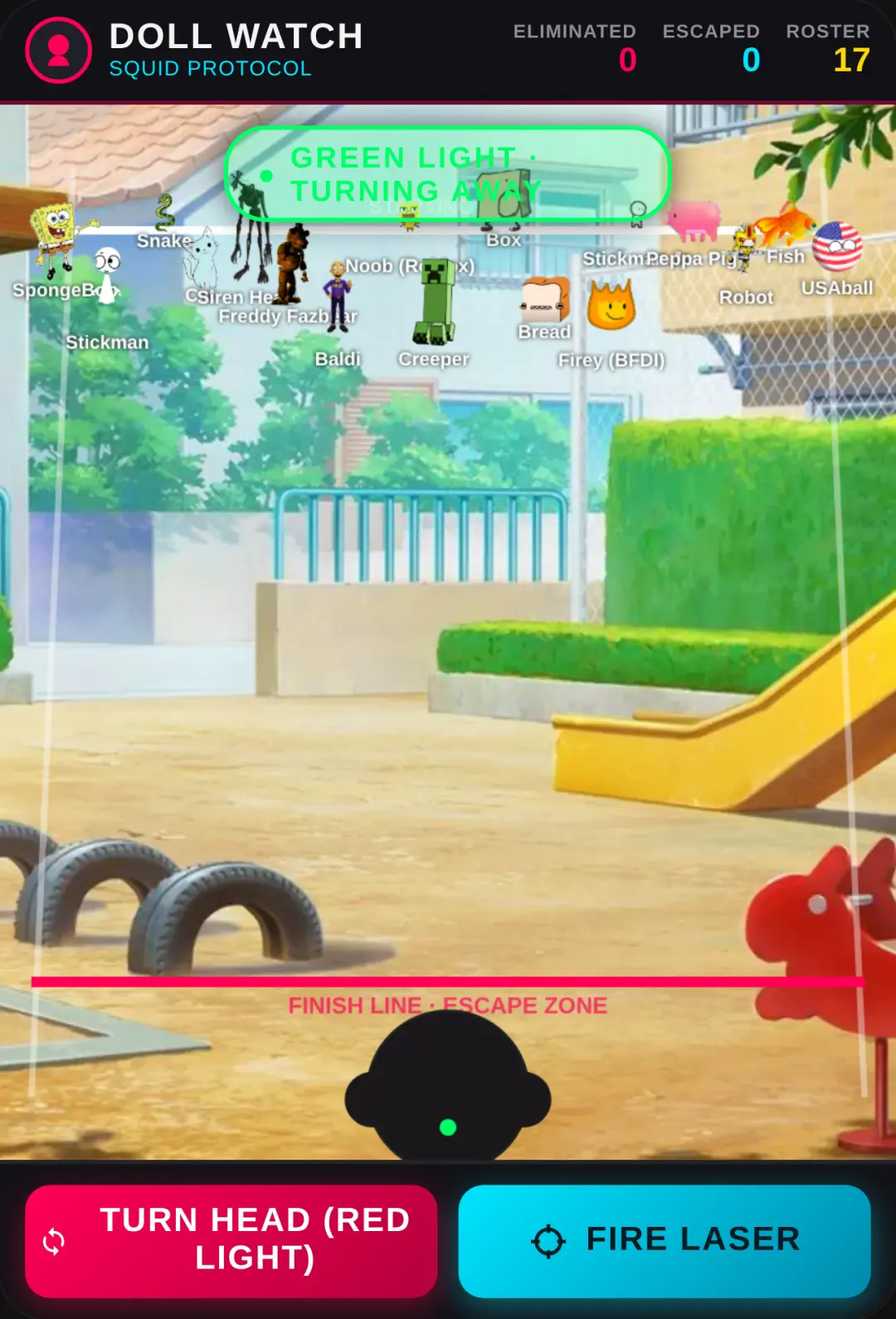 Squid Game with everyone cover