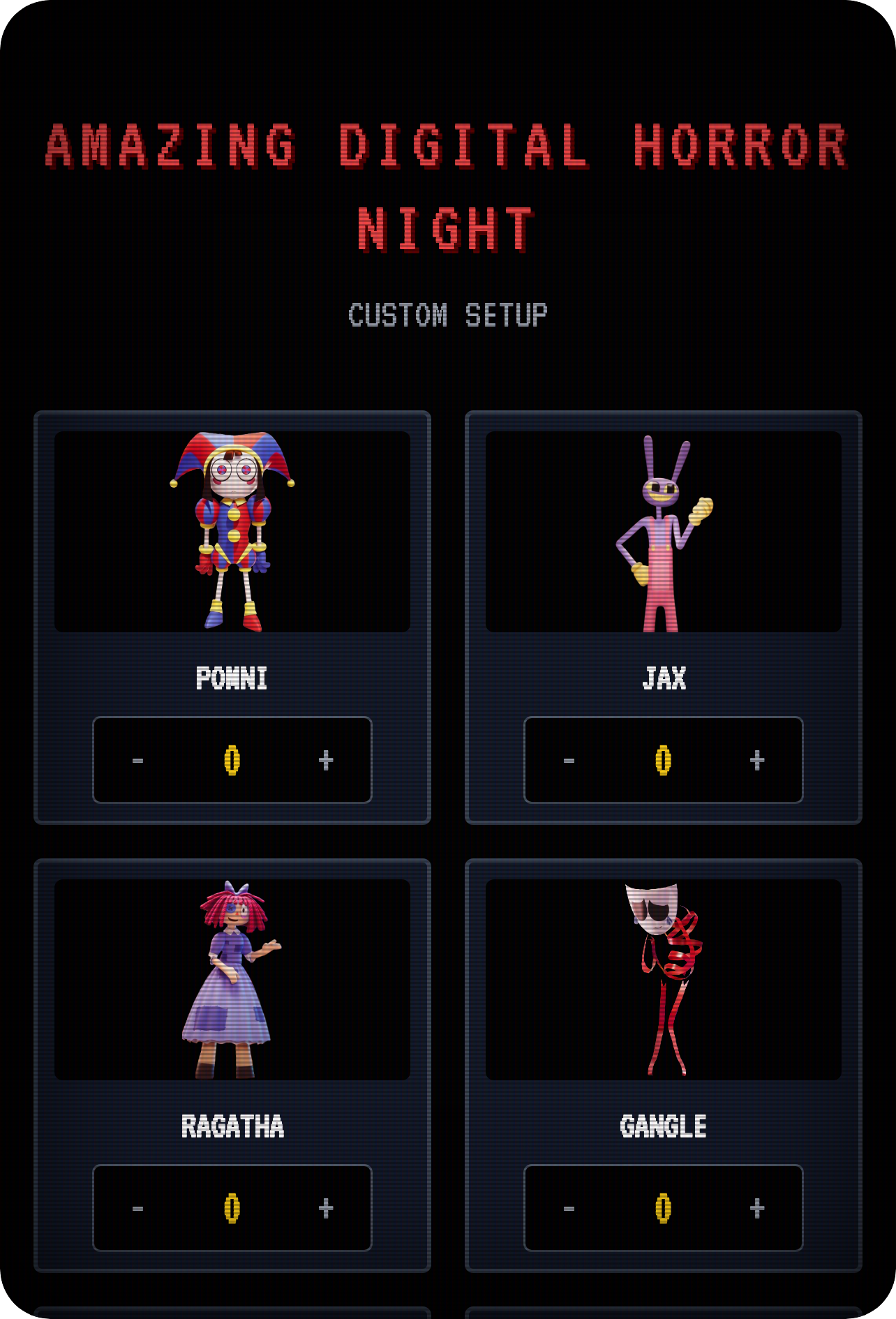 Amazing Digital Horror Night cover