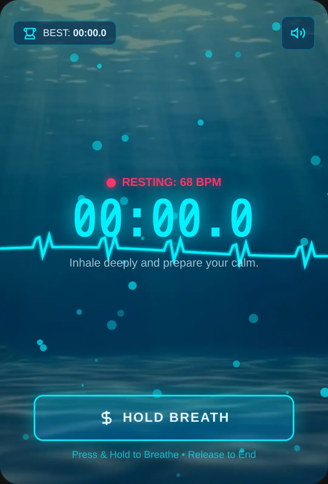 Deep Ocean Breath Timer cover