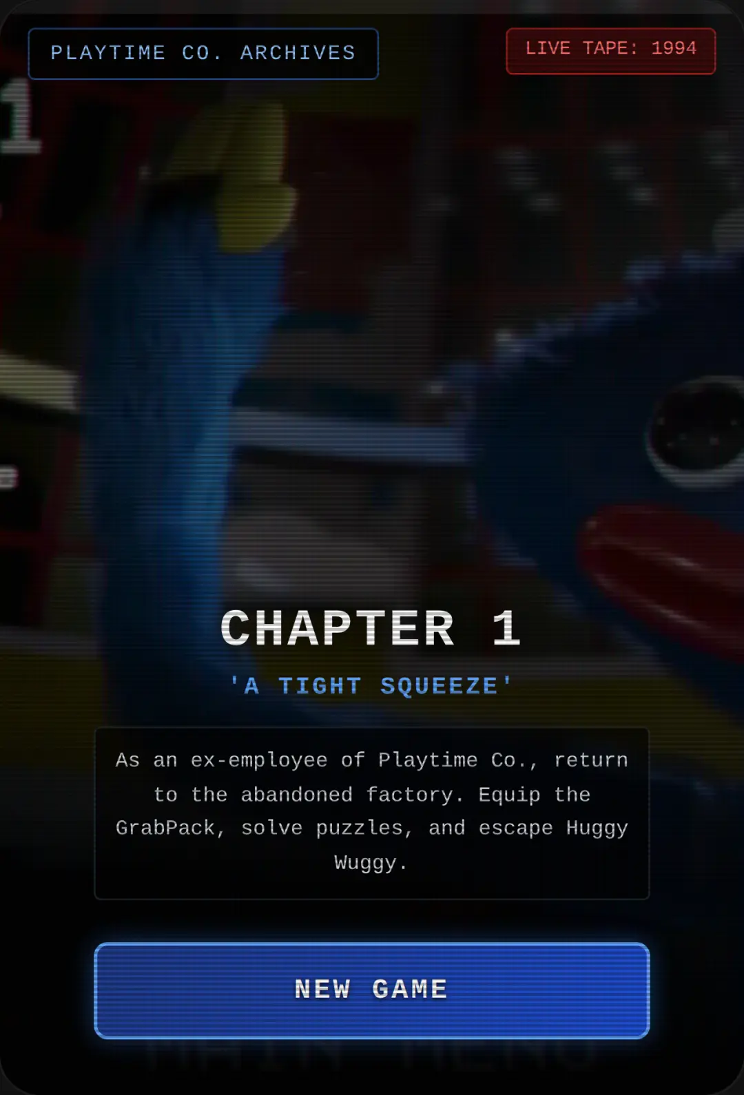 Poppy Playtime: Chapter 1 cover