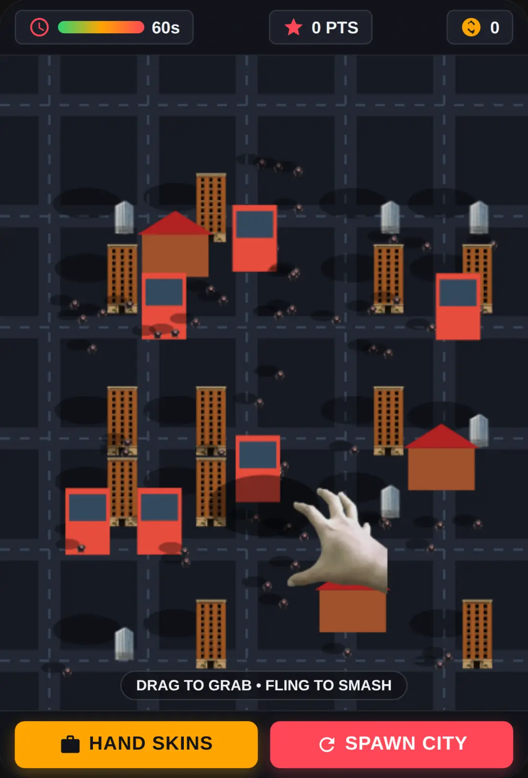 City Crusher: Giant Hand Chaos cover