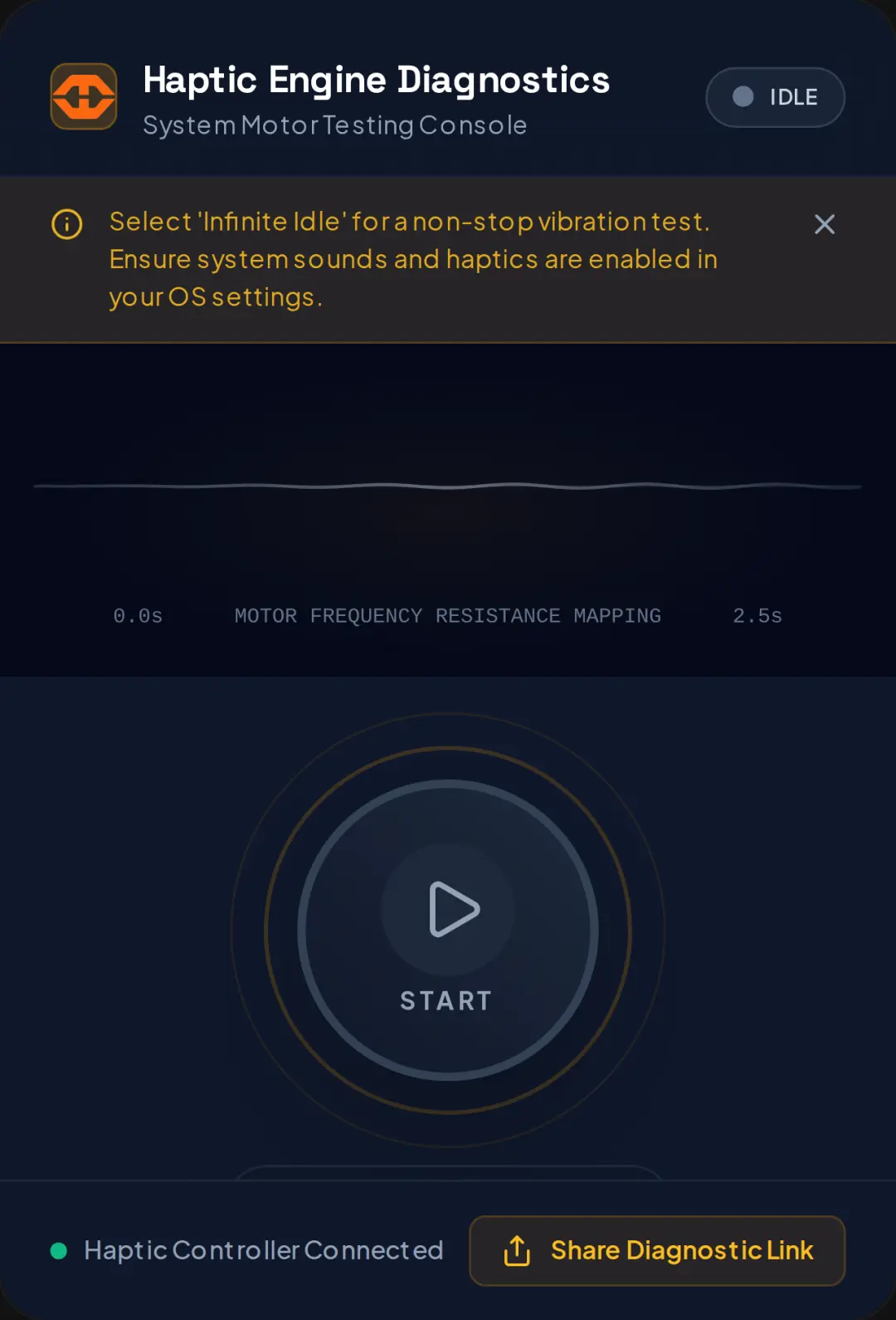 Haptic Engine Diagnostics 2.0 cover
