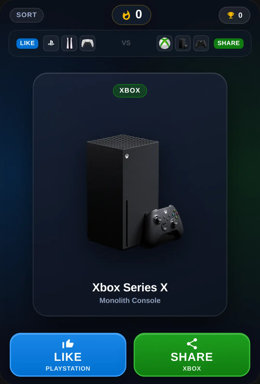 Console Sorter cover