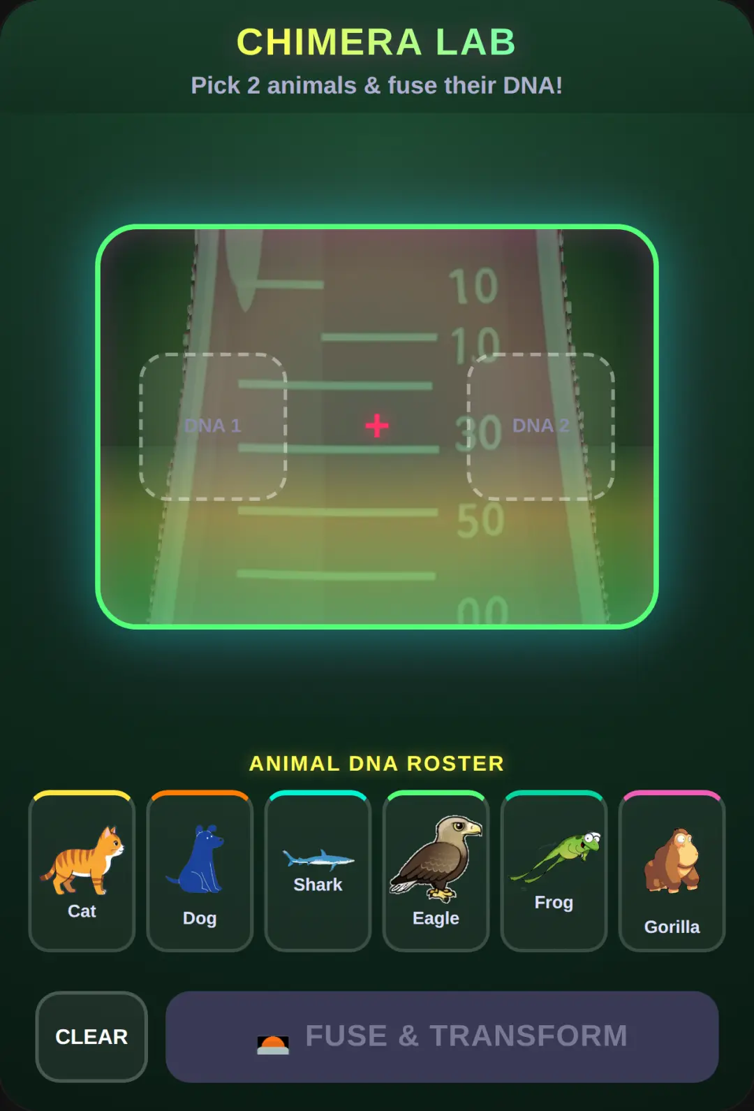 Chimera Lab: Animal Morph cover