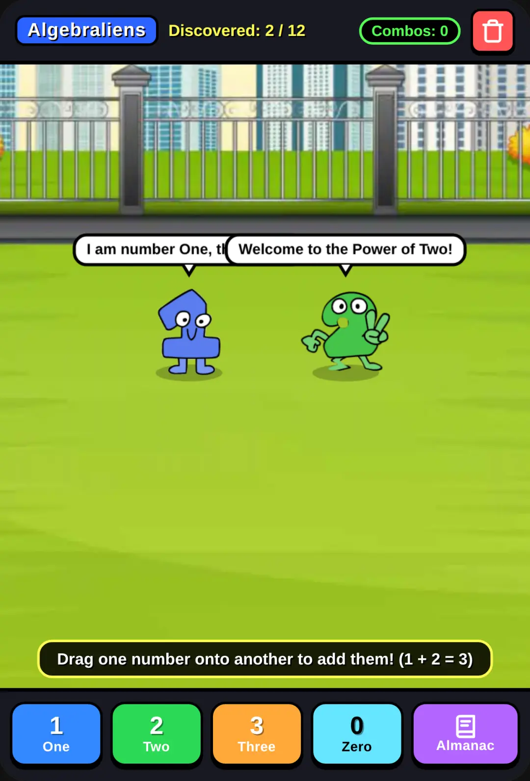 Algebraliens Playground cover