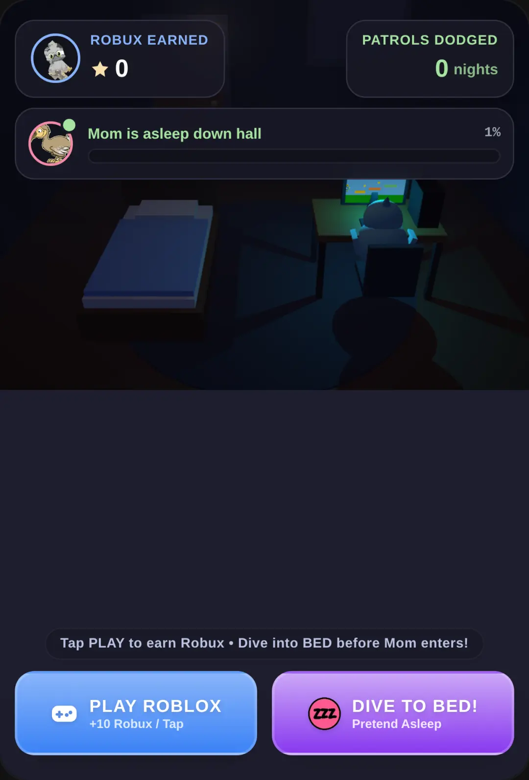 Baby Dodo: Midnight Roblox cover