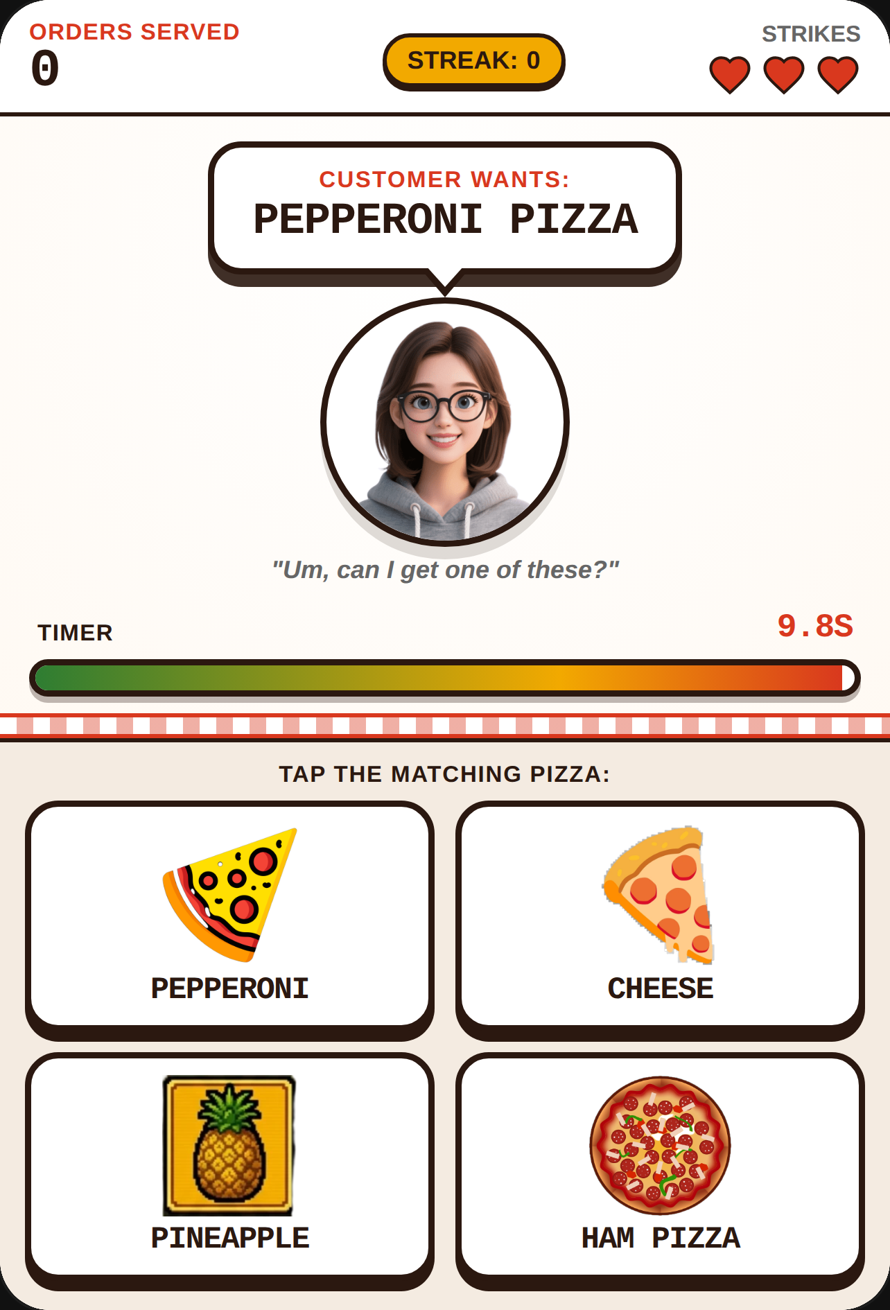 Pizzeria Rush cover
