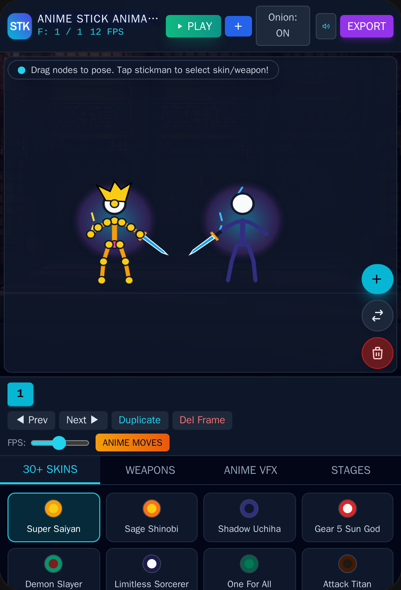 Anime Stickman Animator Studio cover