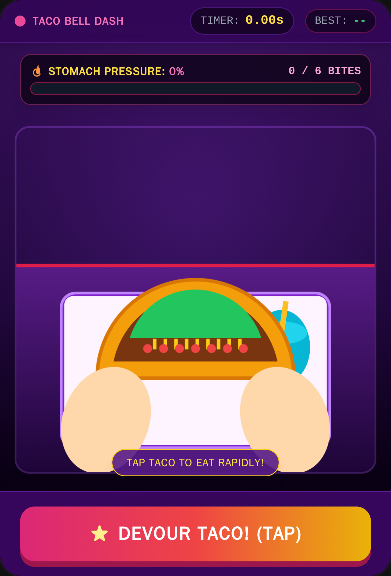 Taco Dash: Bathroom Rush cover