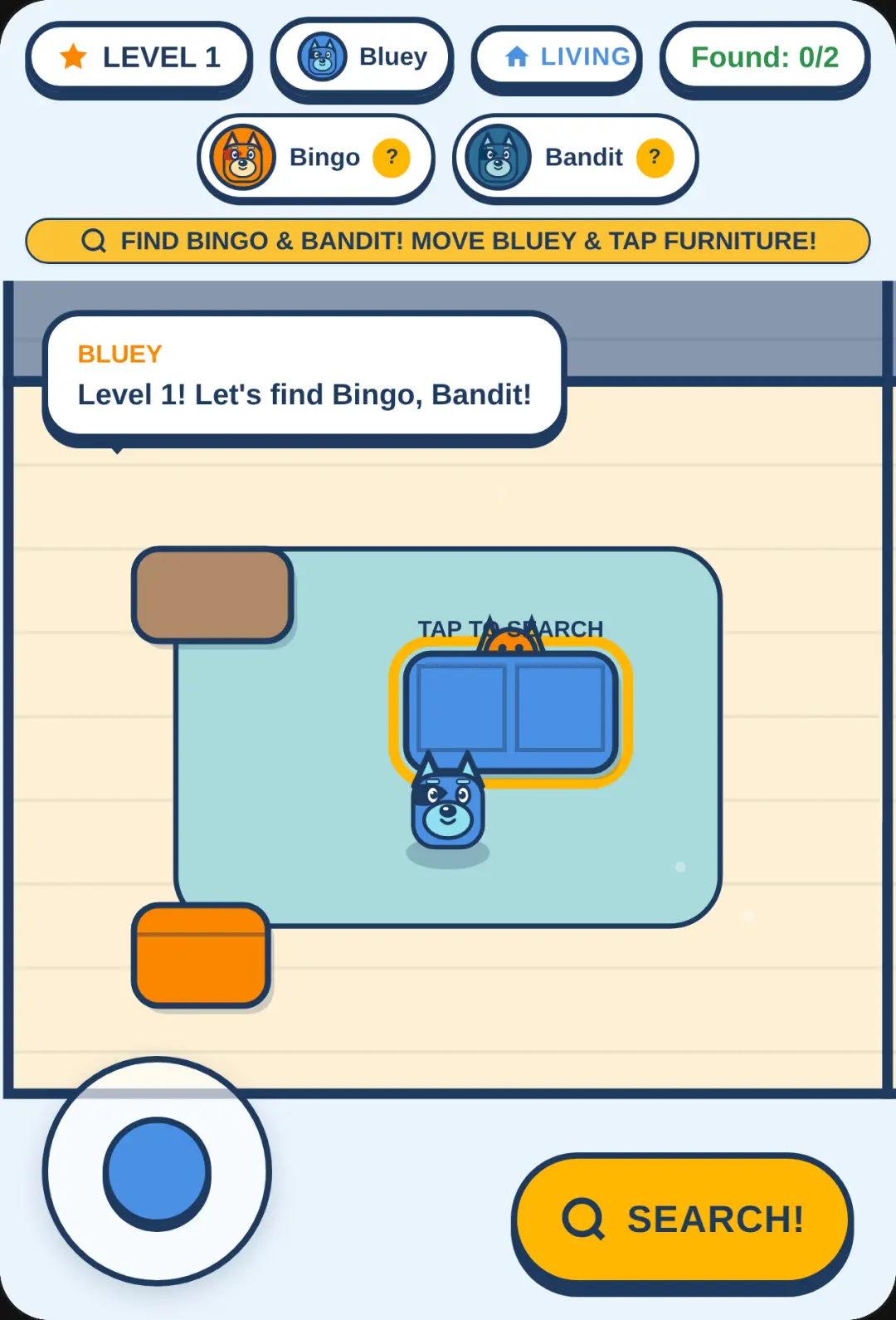 Bluey's Hide & Seek Adventure cover
