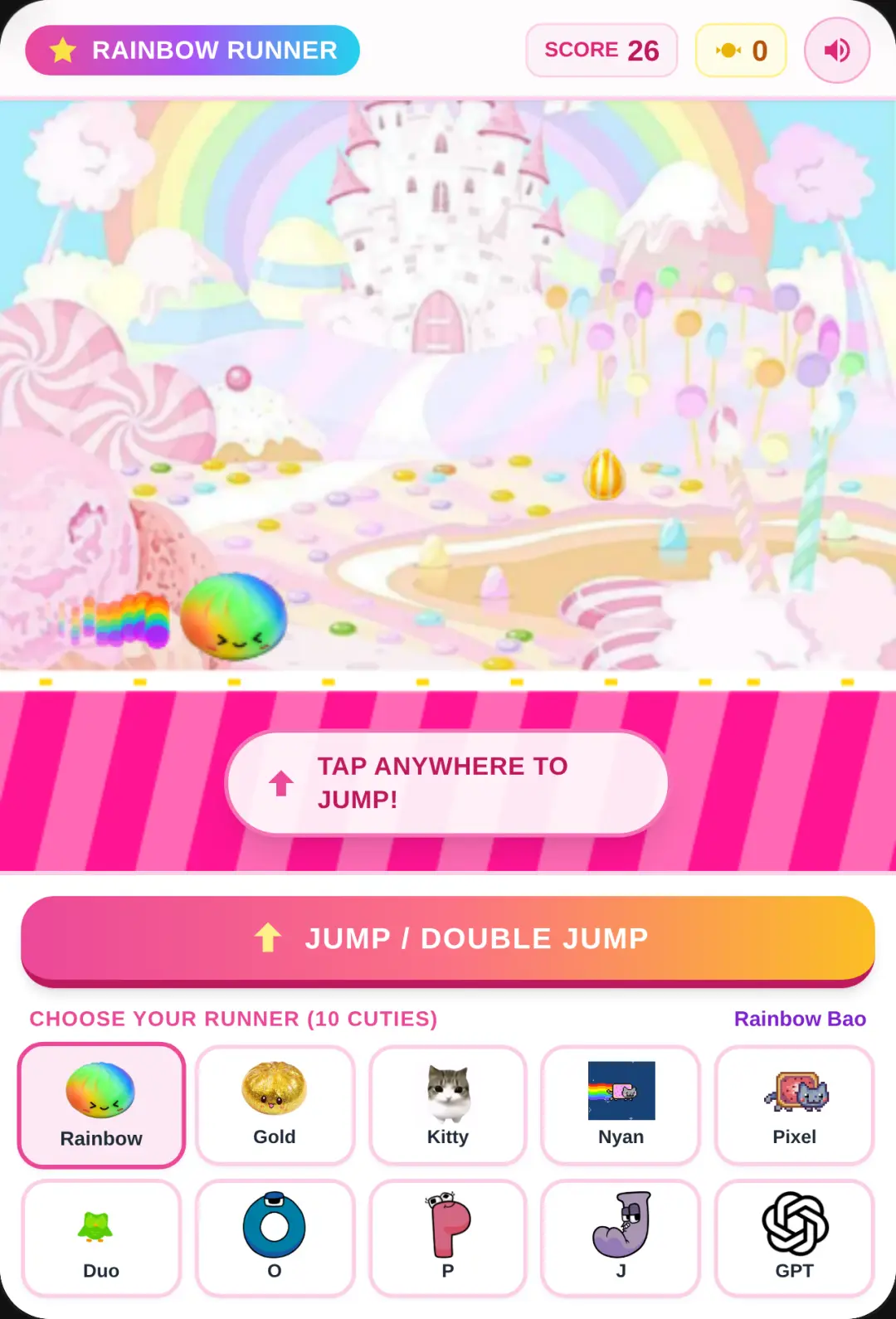 Rainbow Runner - Candy Land cover