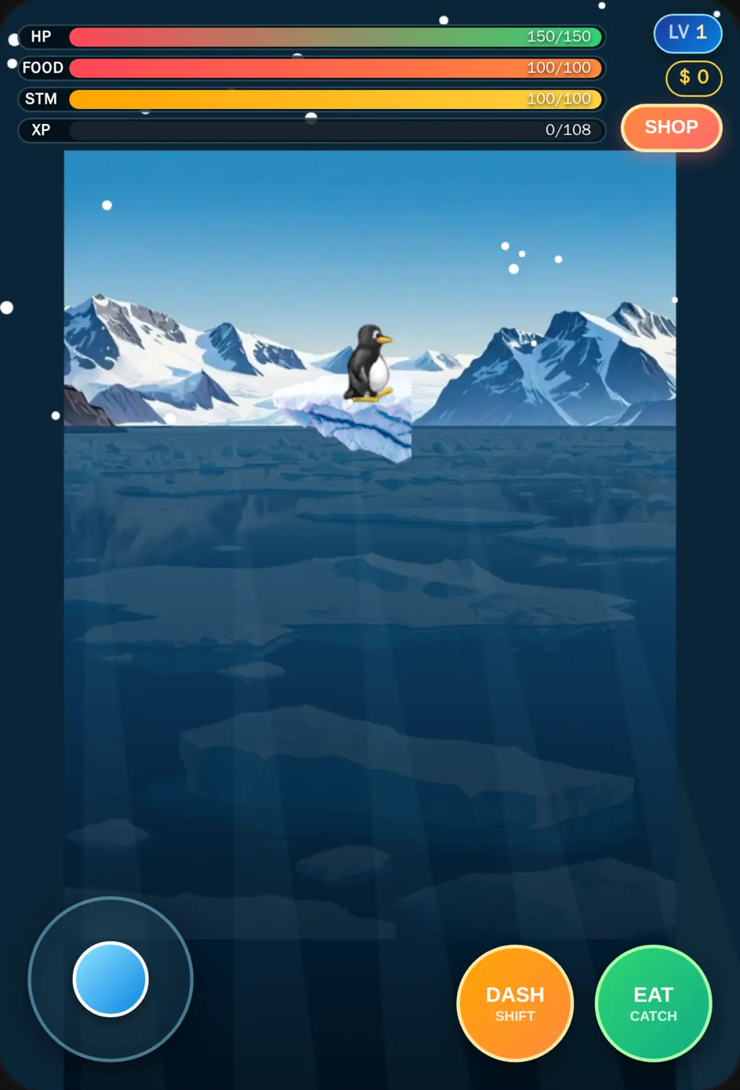 Penguin Ice Earth: Survival RPG cover