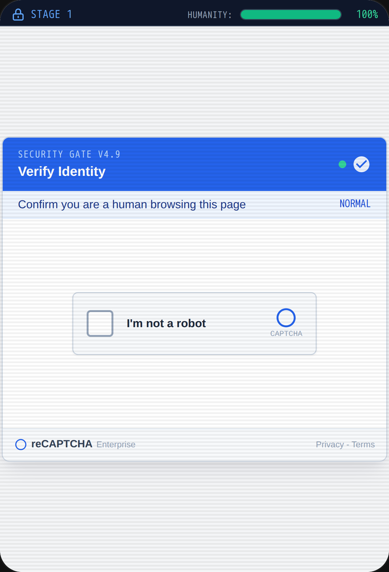 Annoying CAPTCHA cover