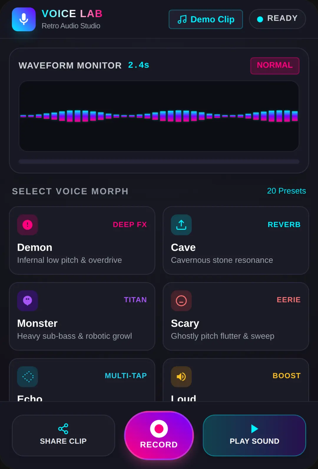 Voice Lab - Voice Changer cover