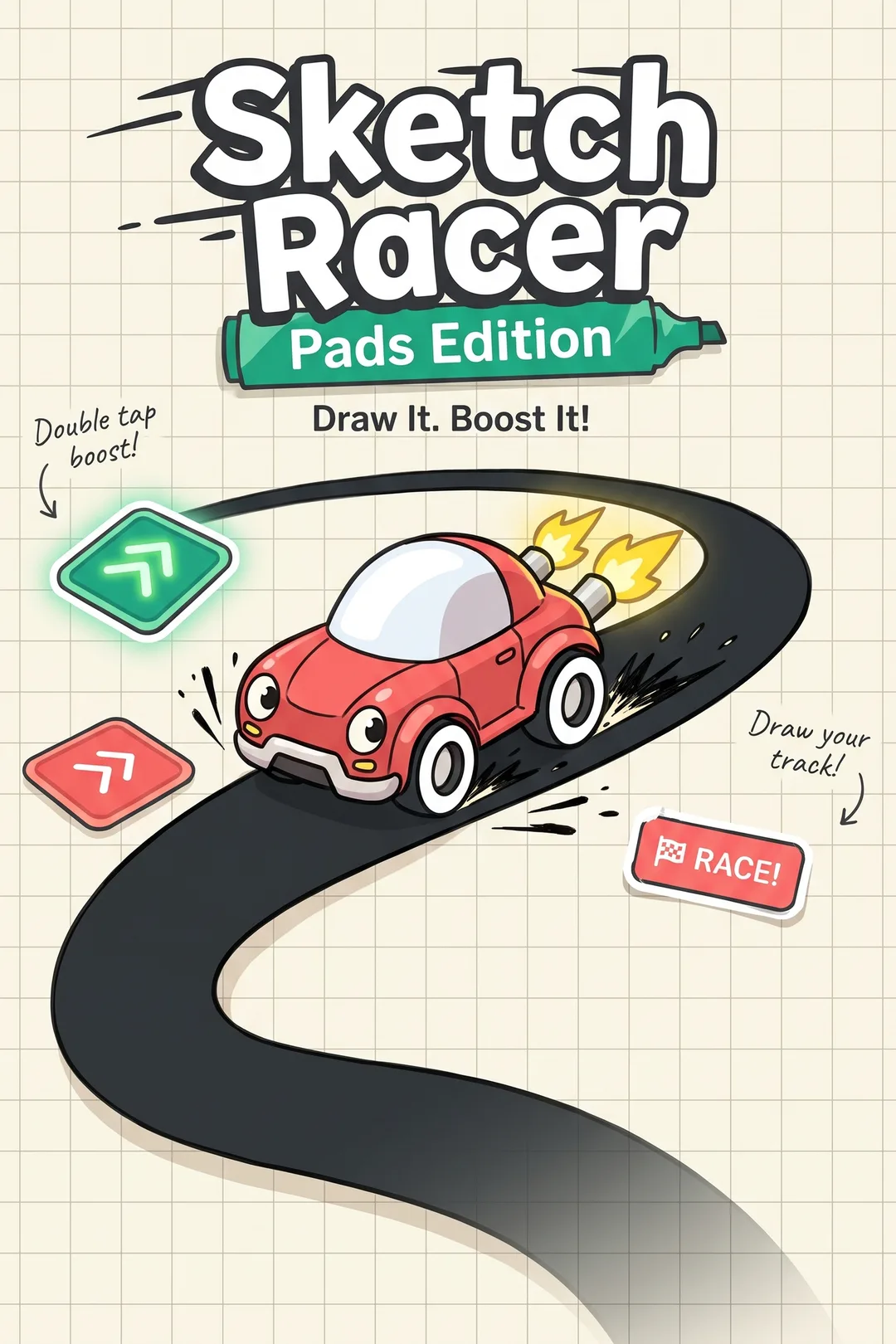Sketch Racer: Pads Edition