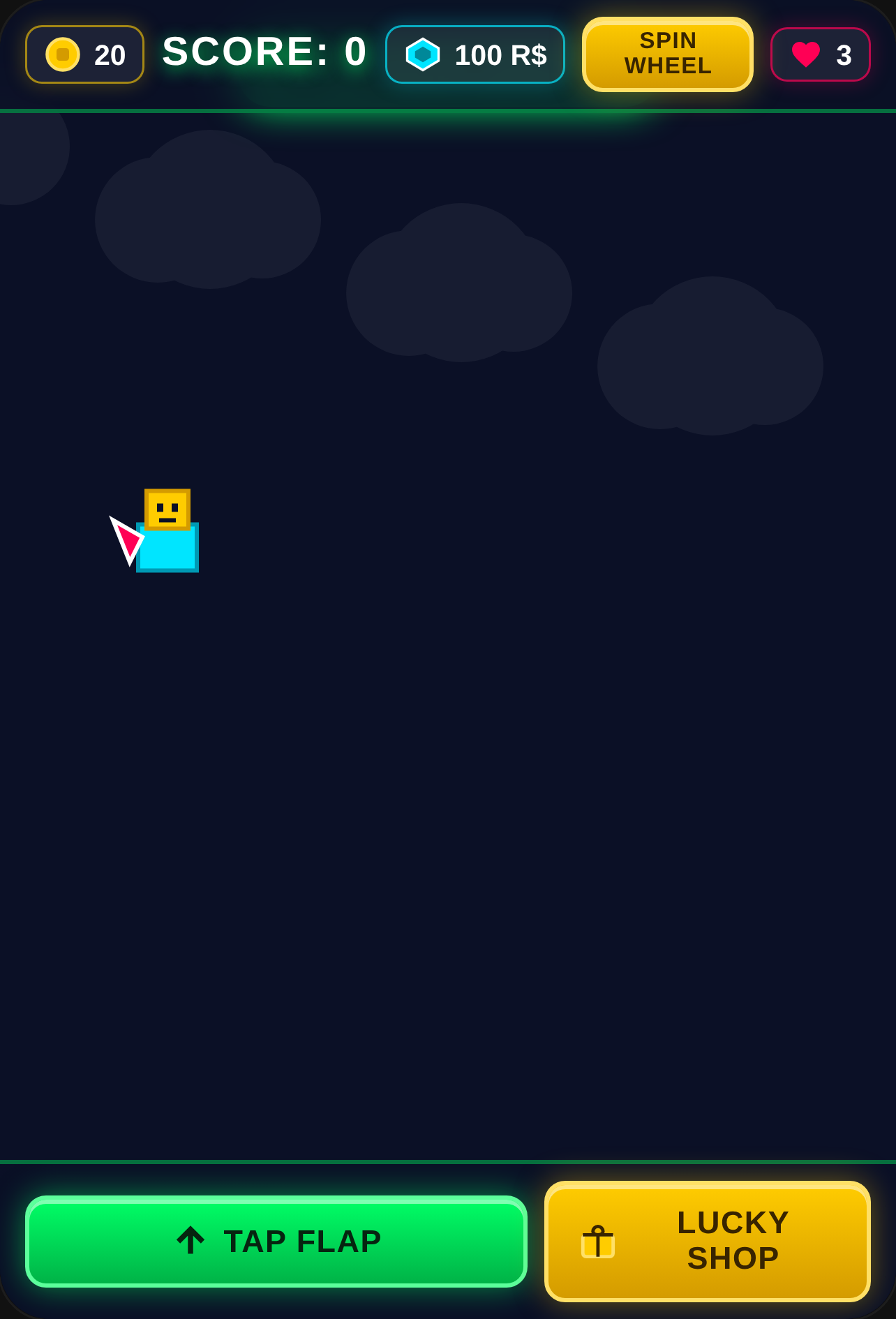 Flappy Lucky Blocks & 9 Push-Ups cover