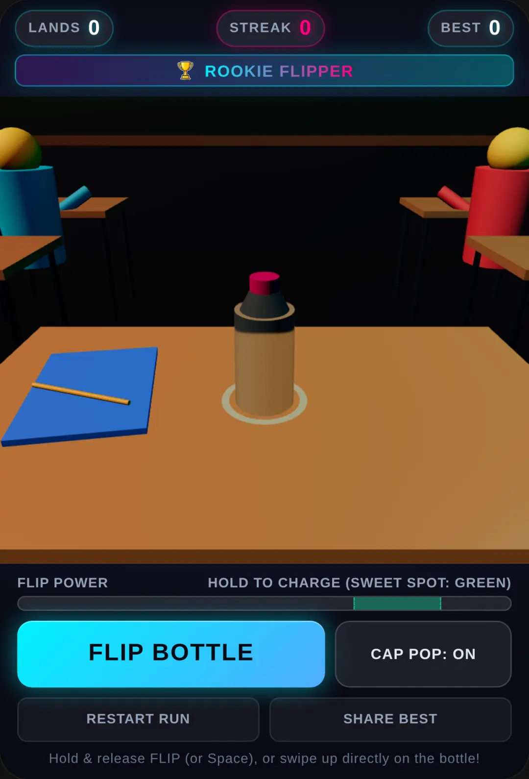 100x Cooler Bottle Flip cover