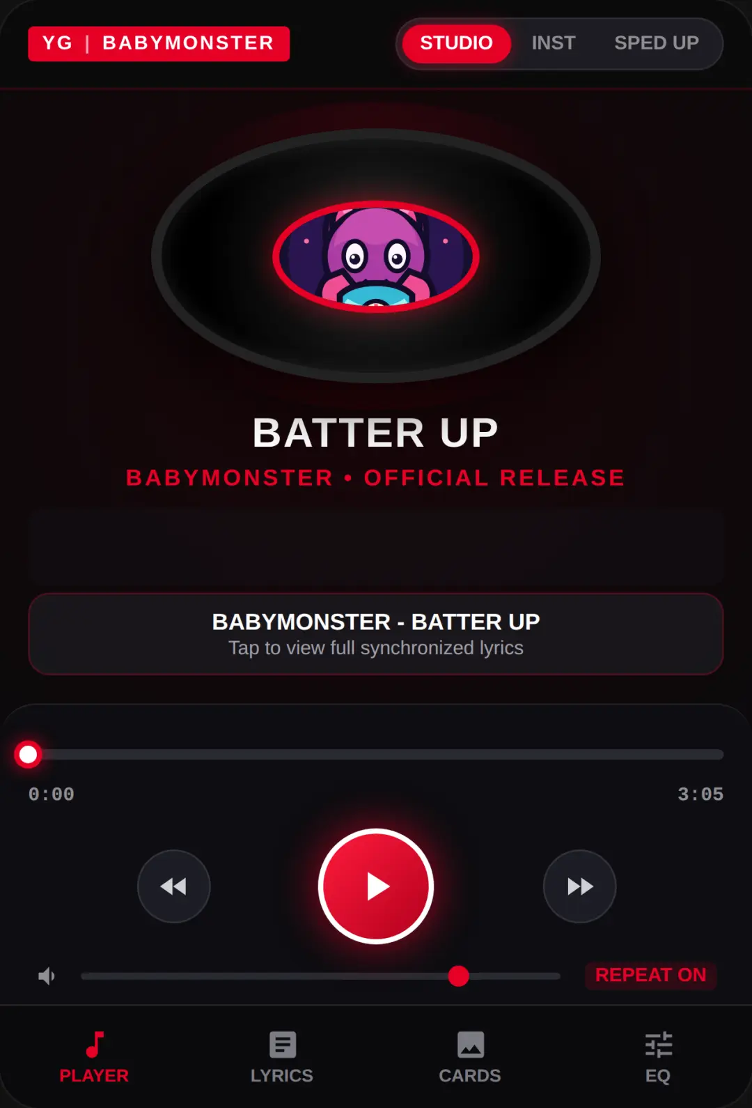 BATTER UP - BABYMONSTER cover