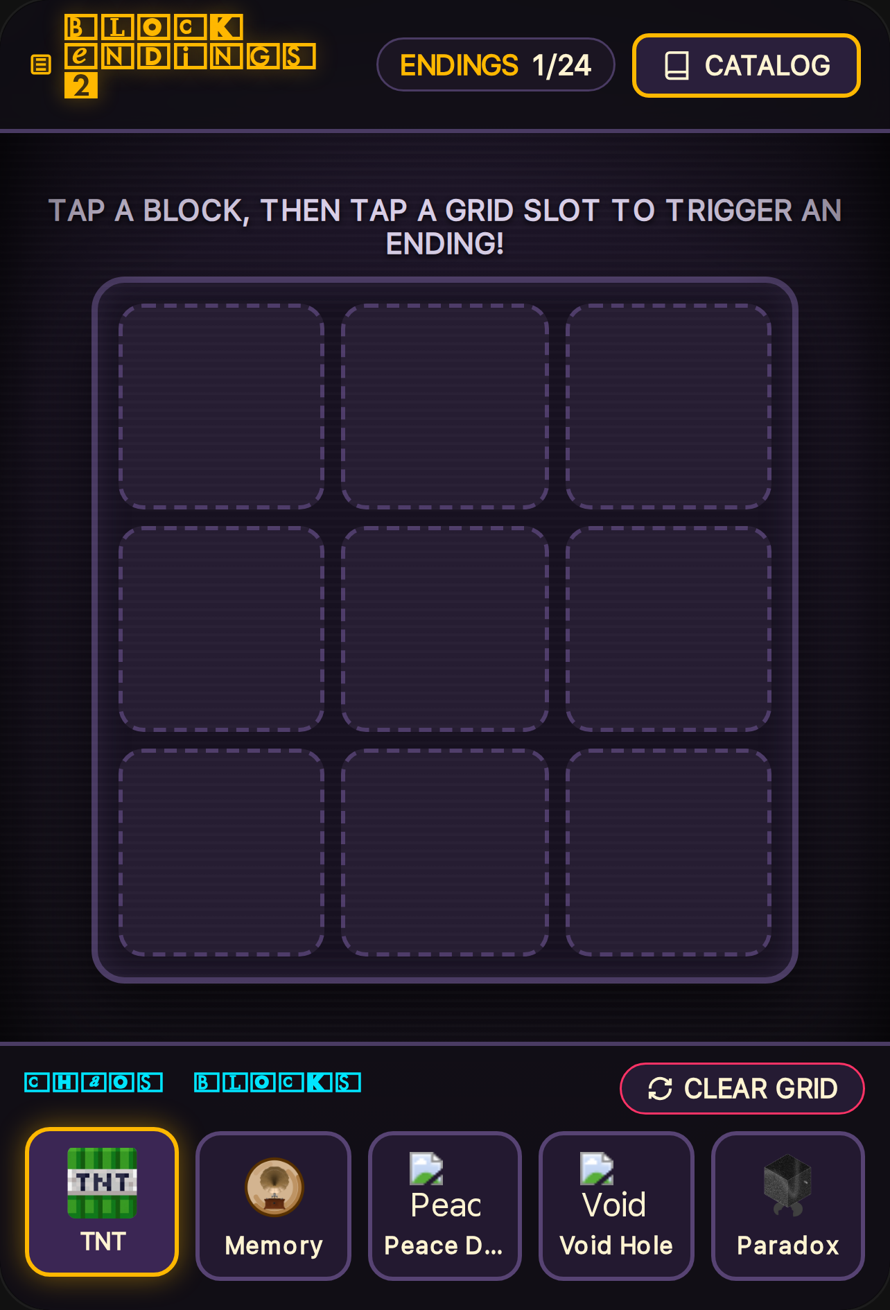 Block Endings 2: Chaos Grid cover