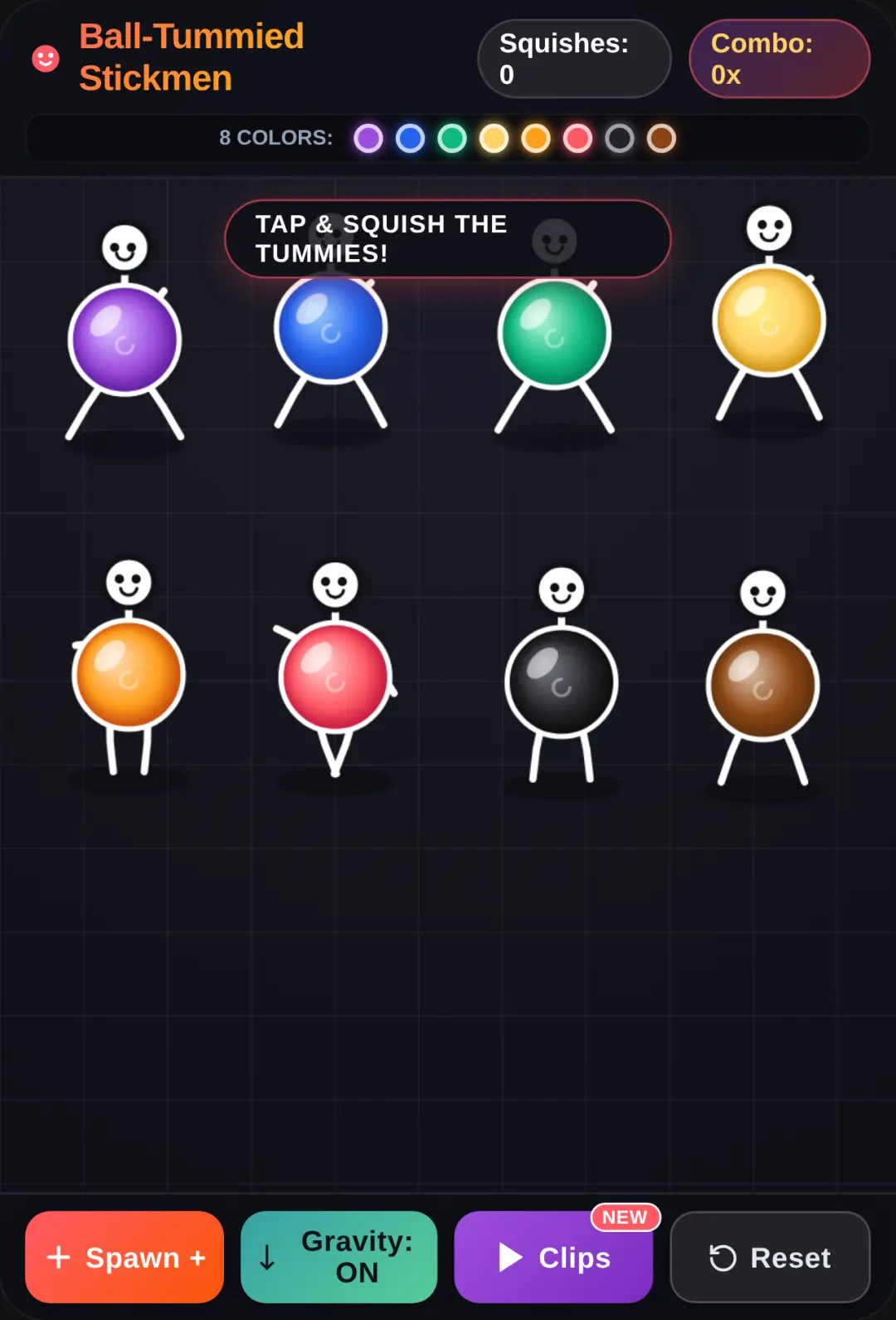 Ball-Tummied Stickmen cover