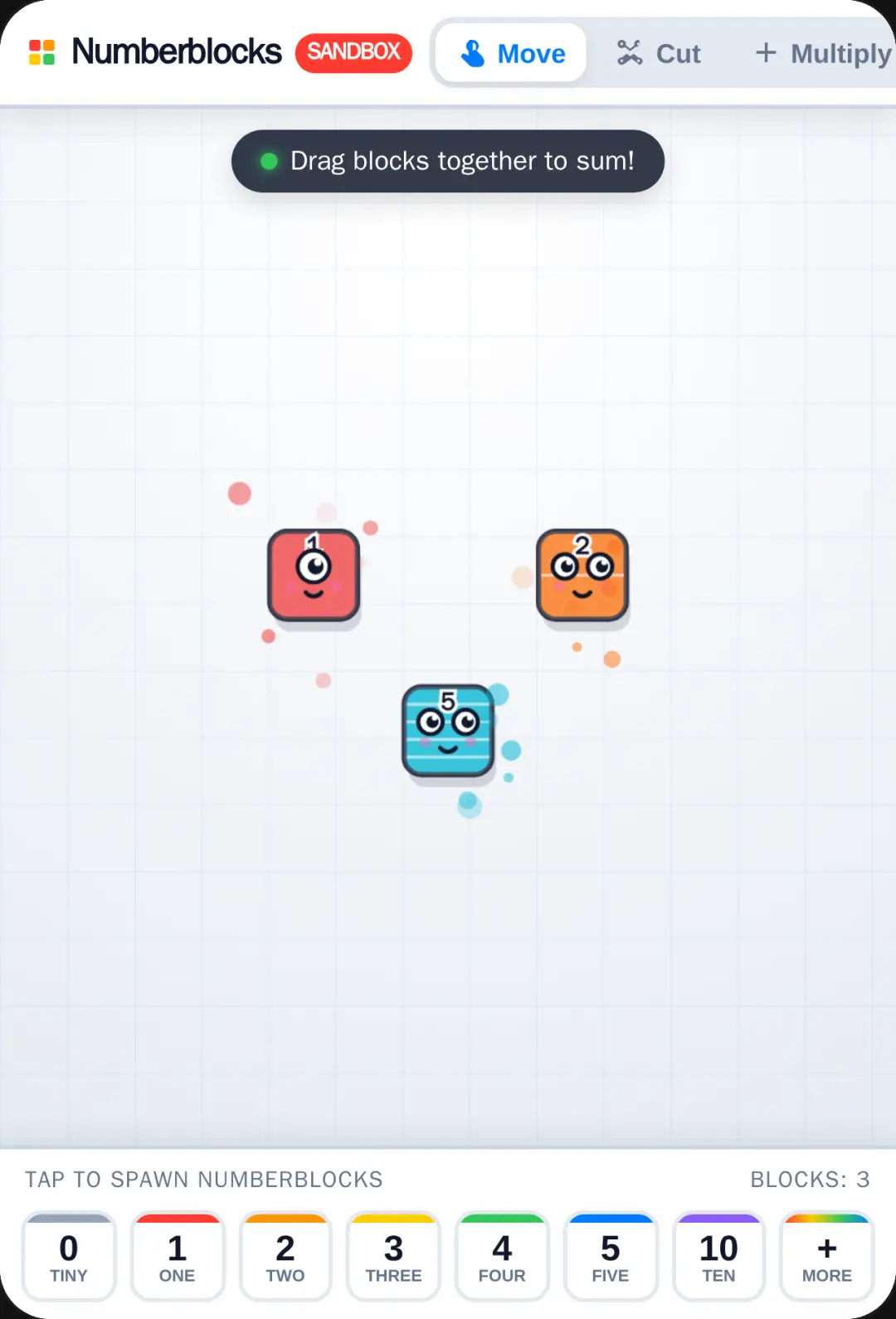 Numberblocks Sandbox #TalkingBlocks