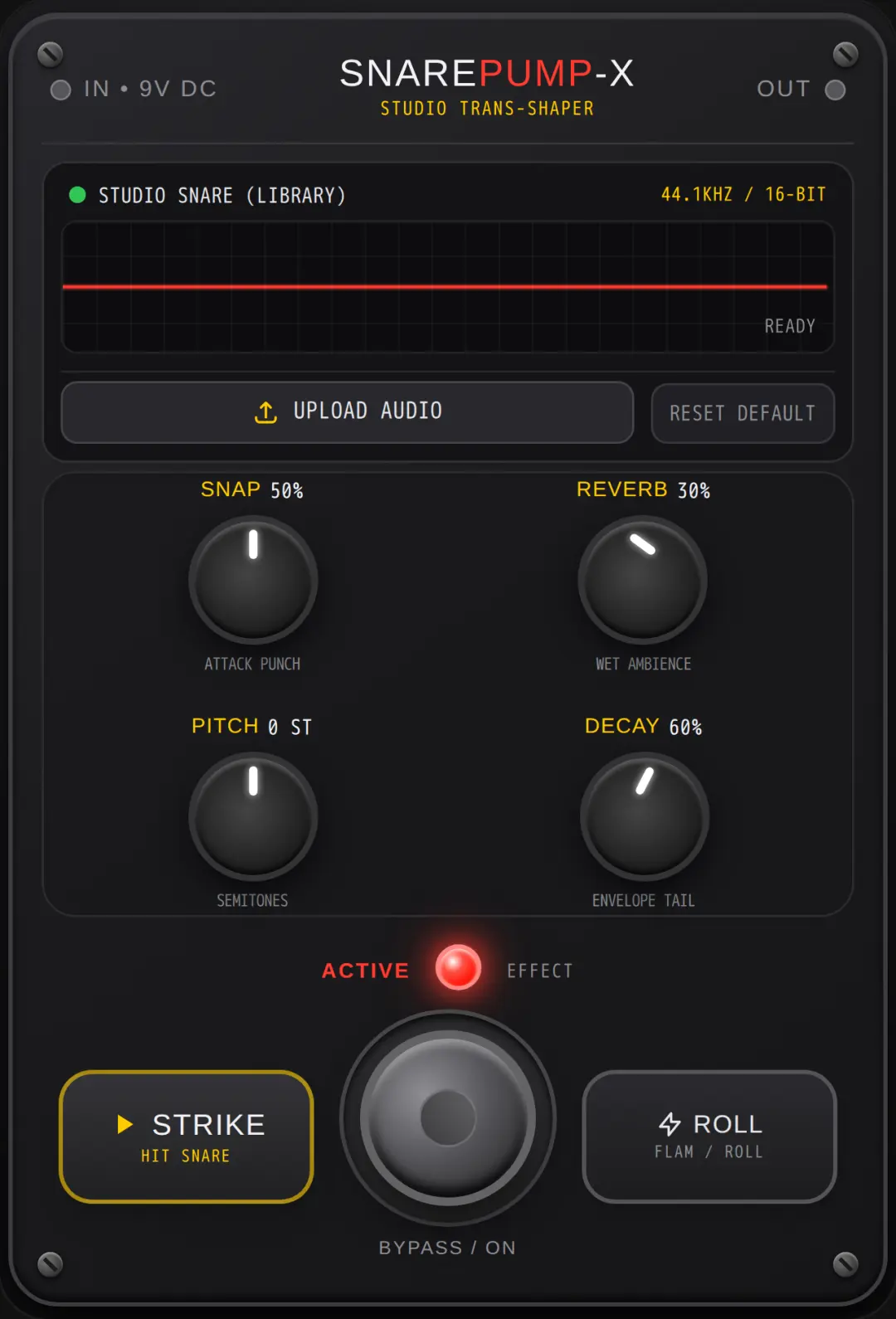 SNARE EFFECT PEDAL cover