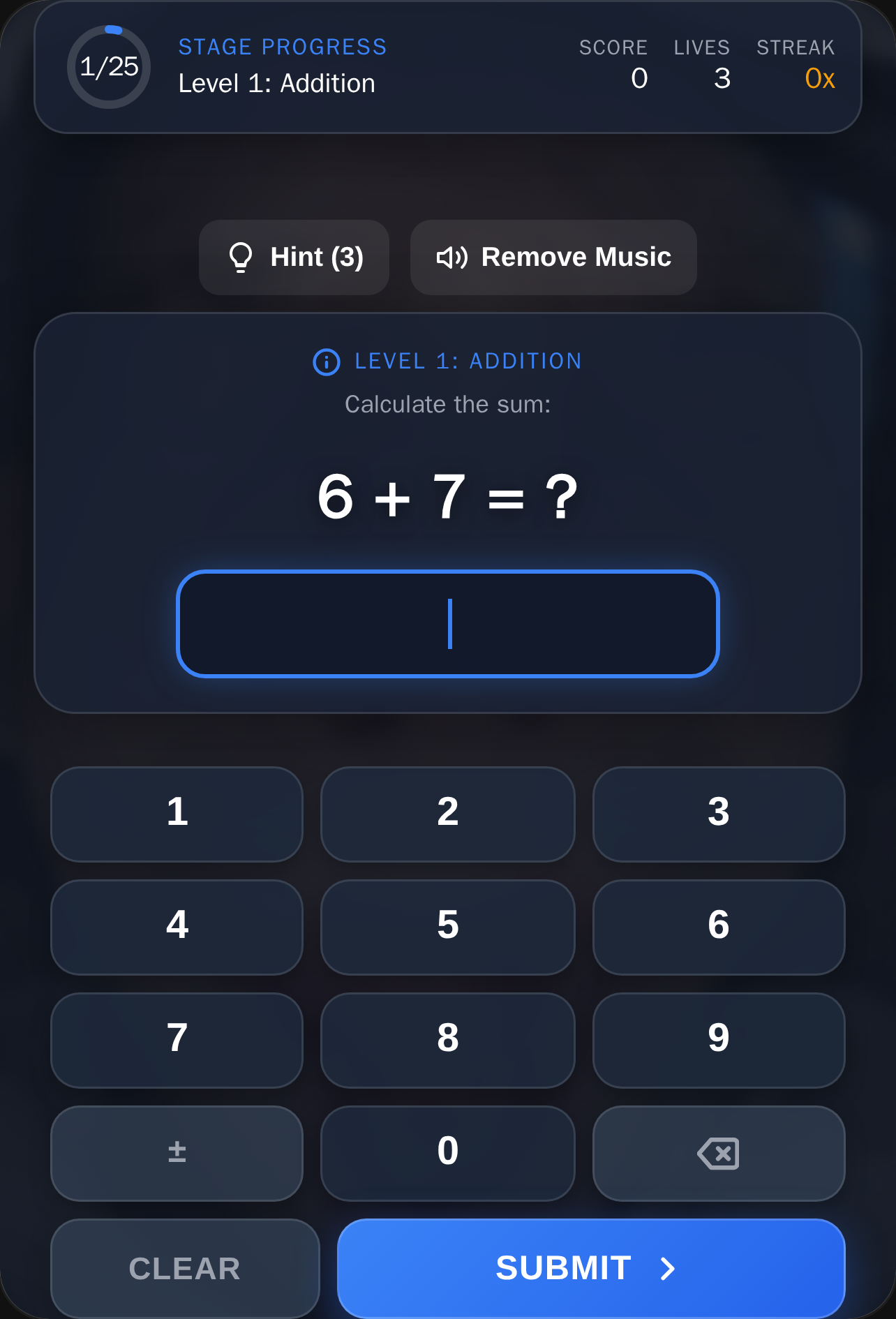 math practice cover