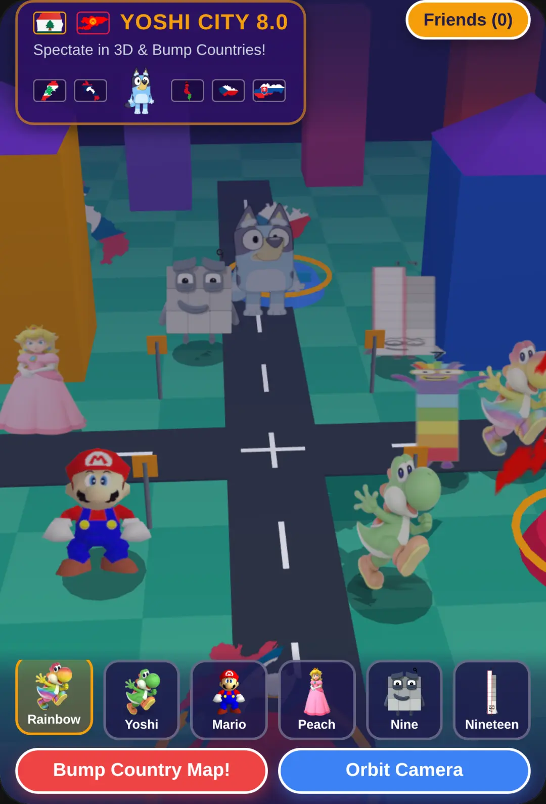 Yoshi City 8.0 - Paint Countries Friend! cover