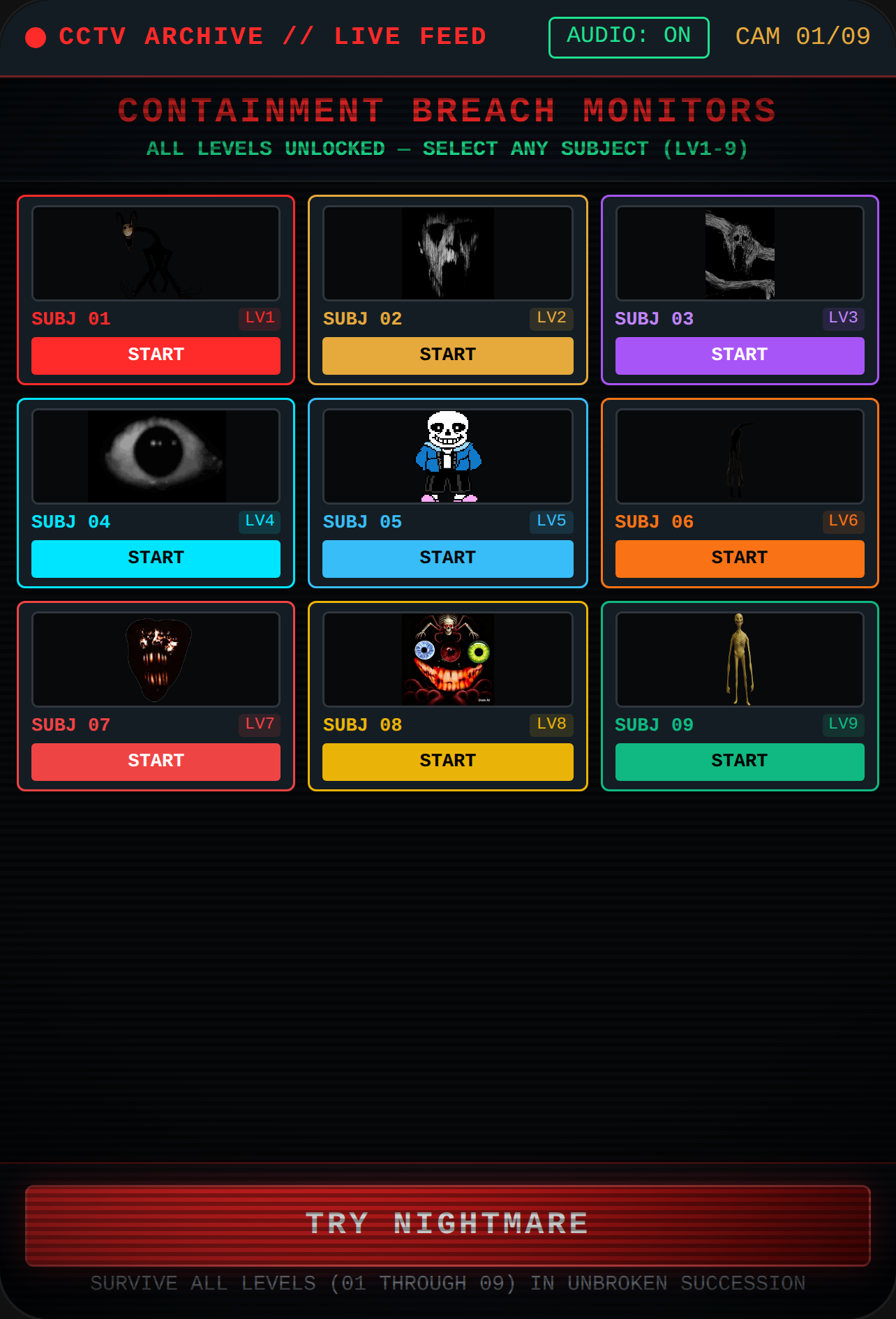 CONTAINMENT PROTOCOL: NIGHTMARE ENTITIES cover