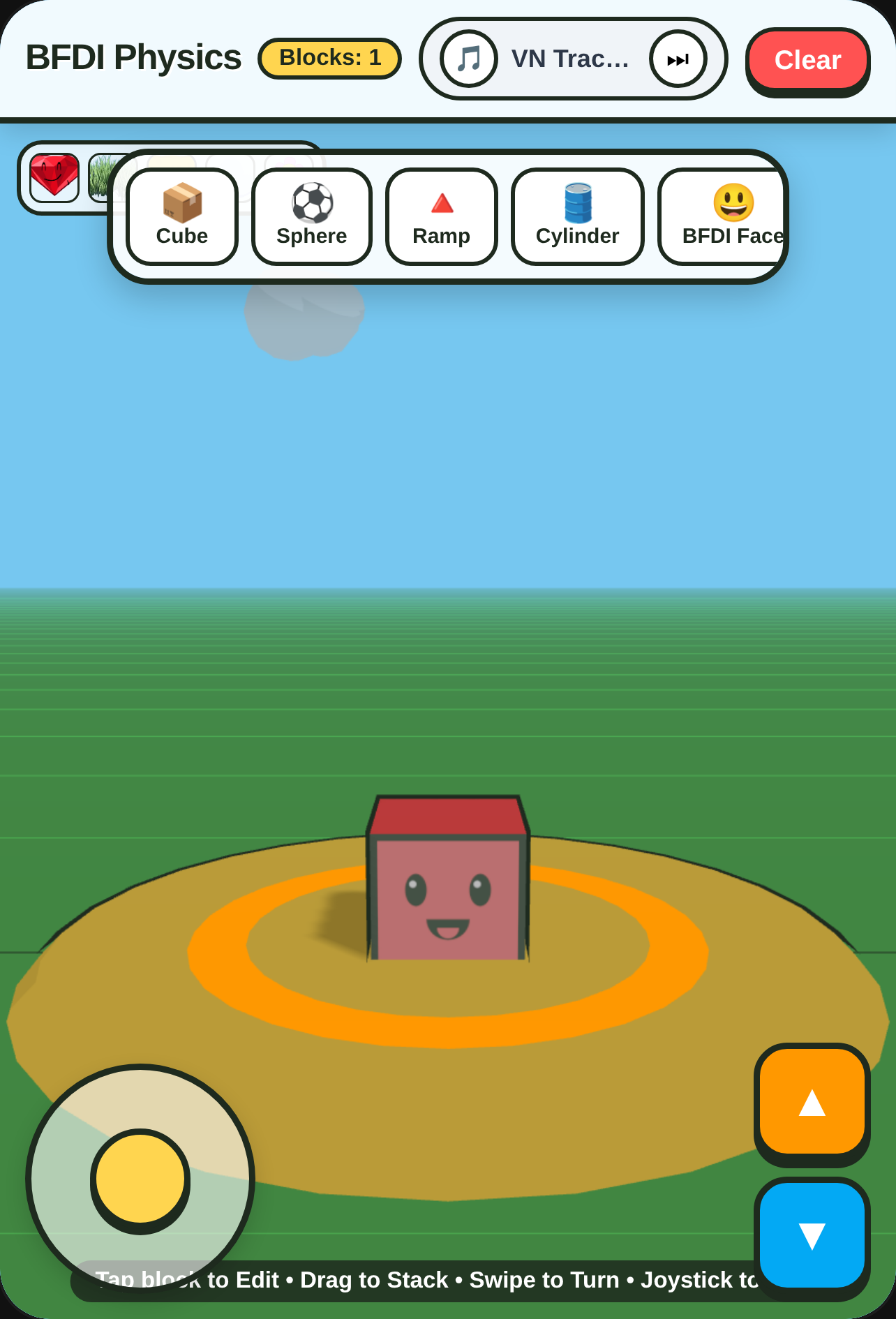 BFDI 3D Physics Sandbox cover