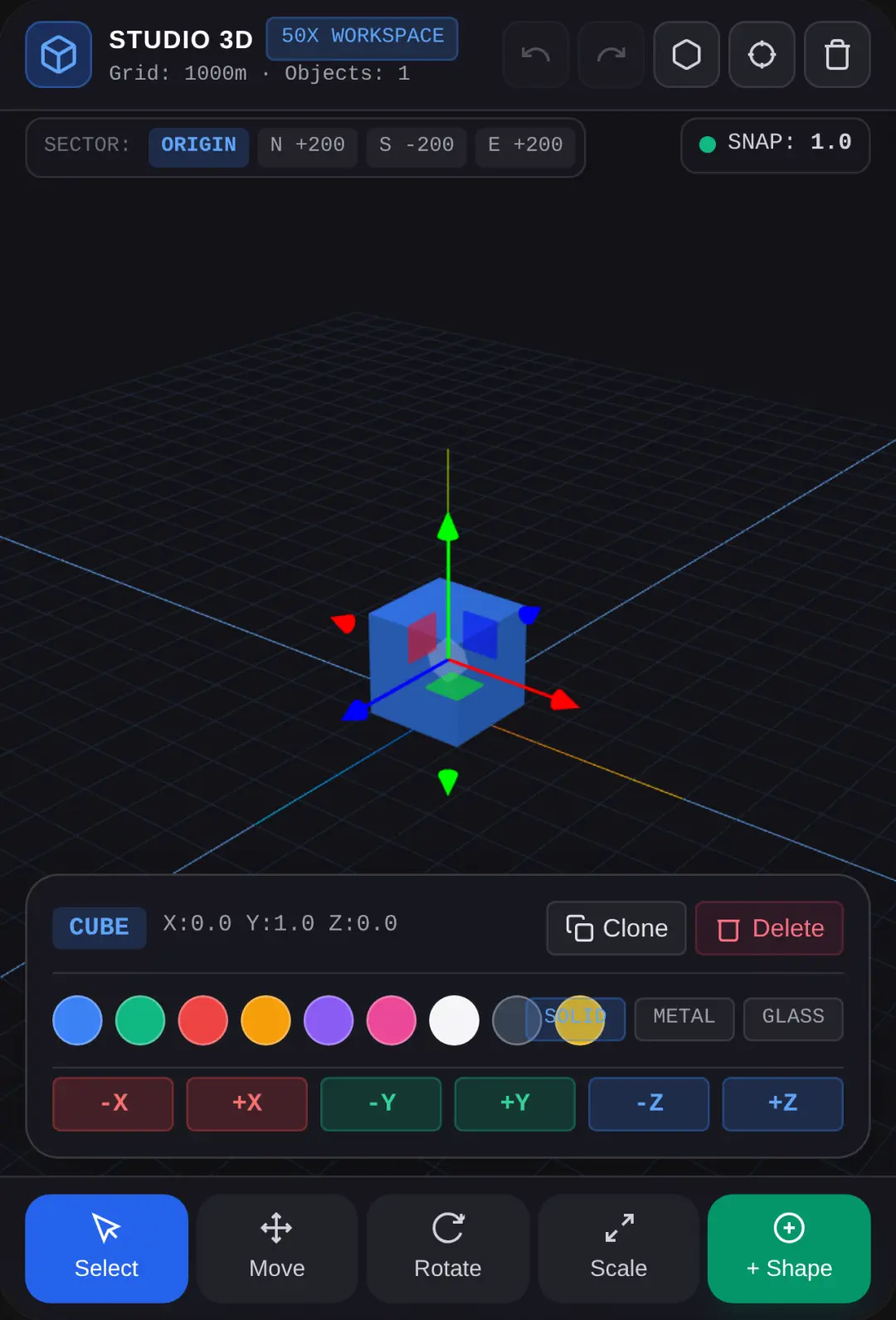 3D Modeling Studio 50X cover